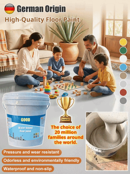 General purpose epoxy floor coating [eco-friendly and odorless]