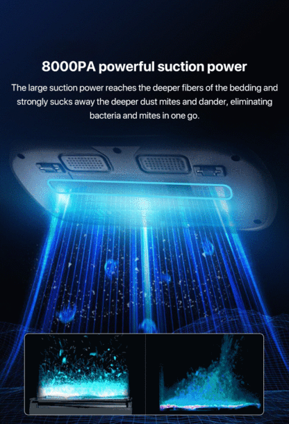 [Free trial for 15 days] Ultraviolet sterilization wireless mite removal device, 99.99% sterilization and mite removal, can last for 108 hours