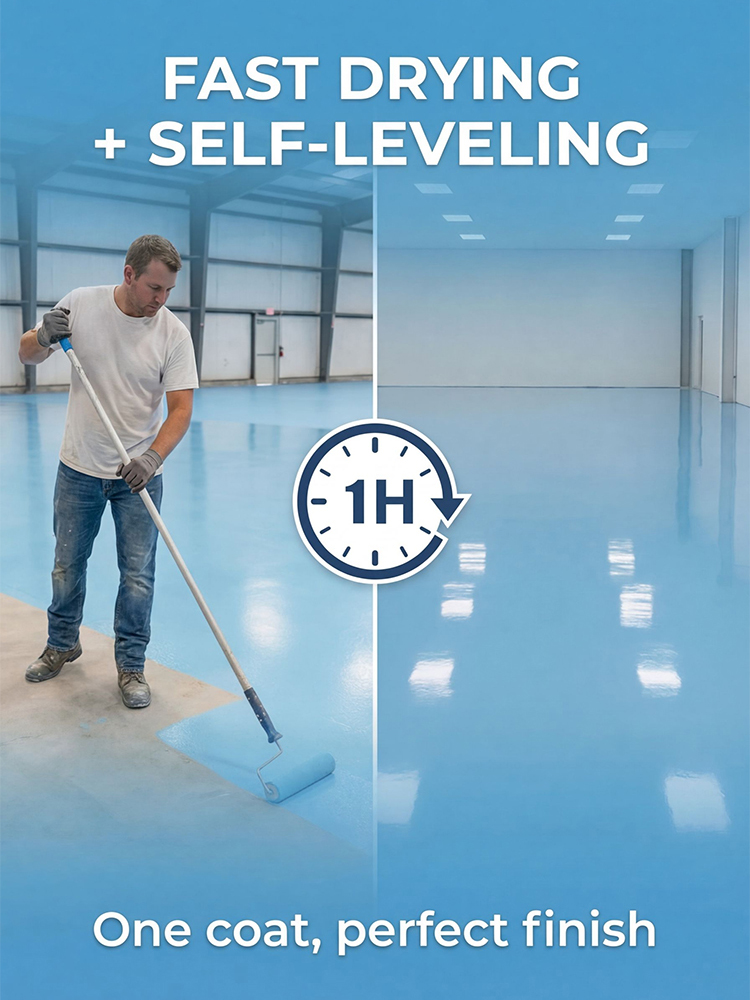 General purpose epoxy floor coating [eco-friendly and odorless]