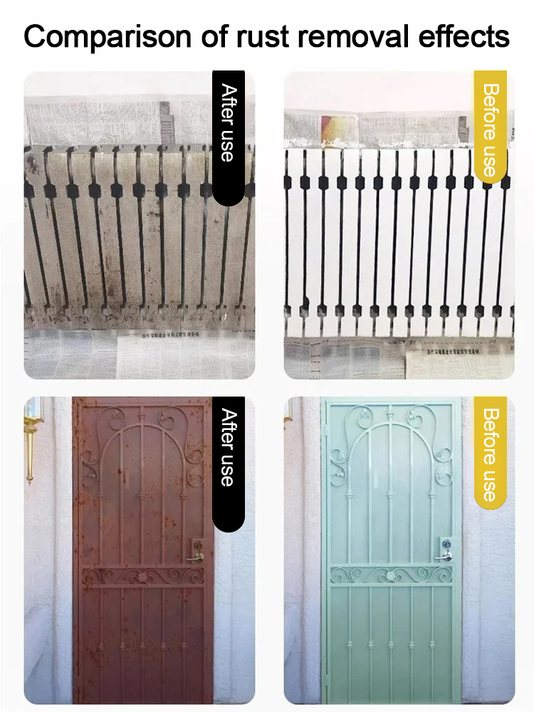 One application, rust protection for 50 years - Rust Remover for Steel