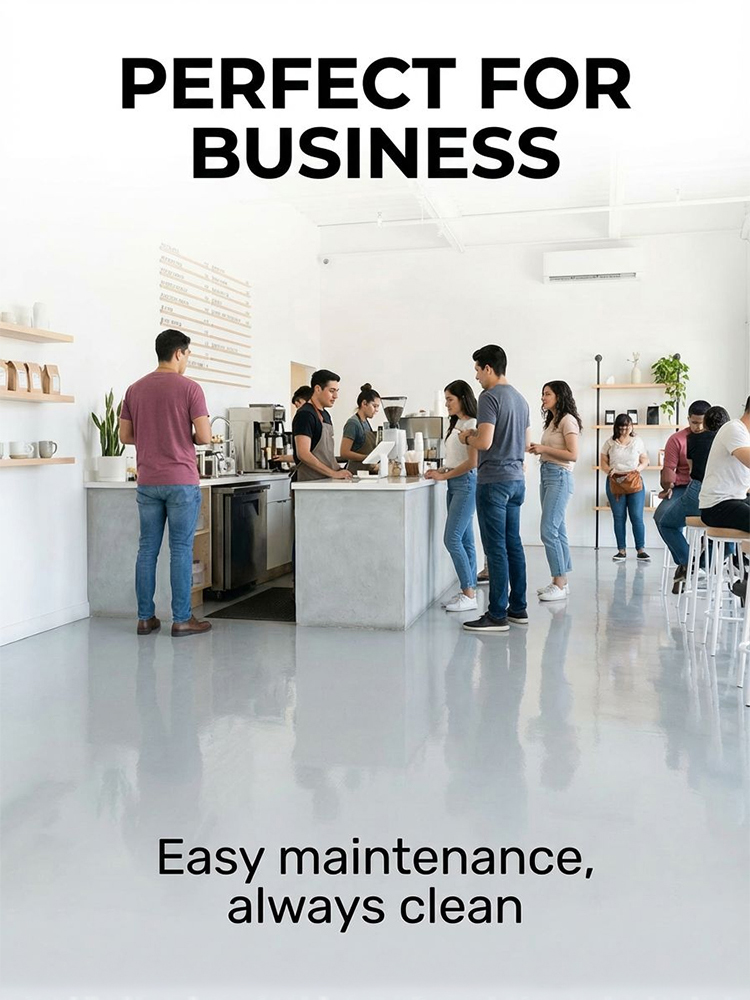 General purpose epoxy floor coating [eco-friendly and odorless]