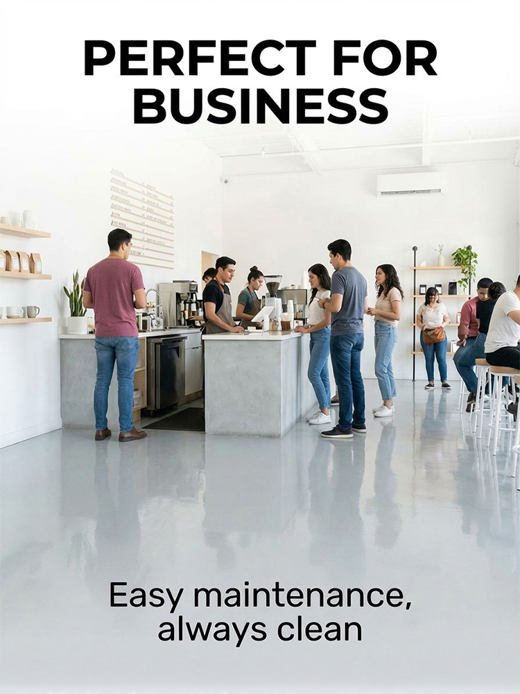 General purpose epoxy floor coating [eco-friendly and odorless]