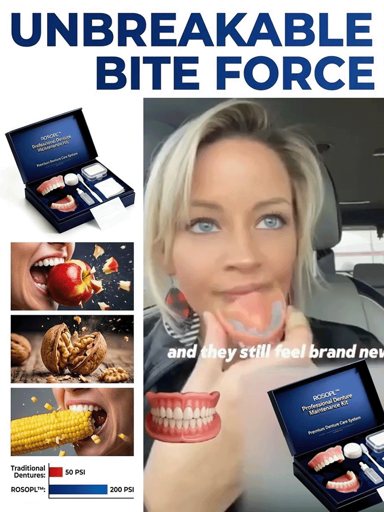 【Best-Selling in the US】Premium Medical Denture Set