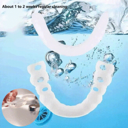 No need for expensive dental treatment, no pain, no waiting,🦷🦷 a confident smile in 3 seconds😀😀