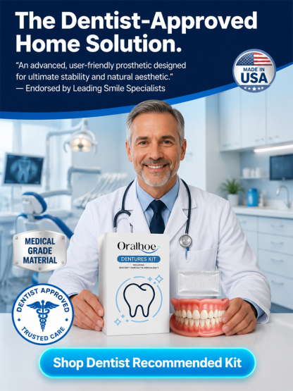 【Dental prosthesis set】Co-developed by hundreds of dental experts, no surgery required, no pain.