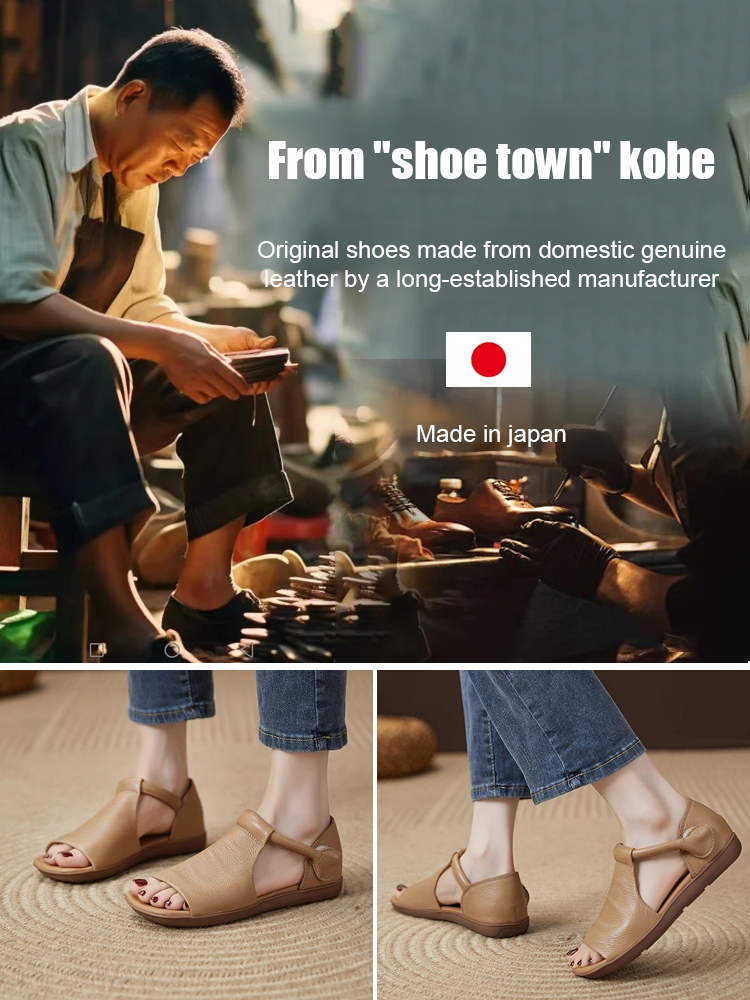 30 years of handmade craftsmanship by the Suzuki couple in Kobe, Japan, suitable for people with flat feet👡👡👡