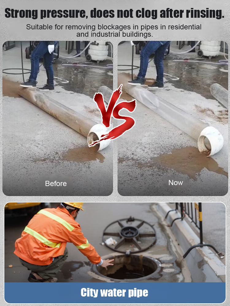 🚀【Pipe Unclogs Like a Pro | 10-Meter Auto Hose | Super Easy Fix for Blocked Drains】💦 ✅