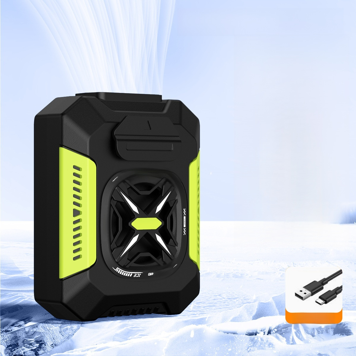 Free trial, portable fan can be hung around the waist, cooler than air conditioner