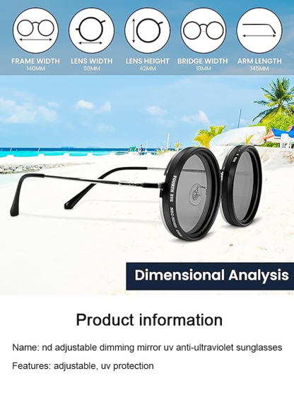 UV-proof sunglasses. 7-layer sun protection technology, 3 times stronger than ordinary sunglasses