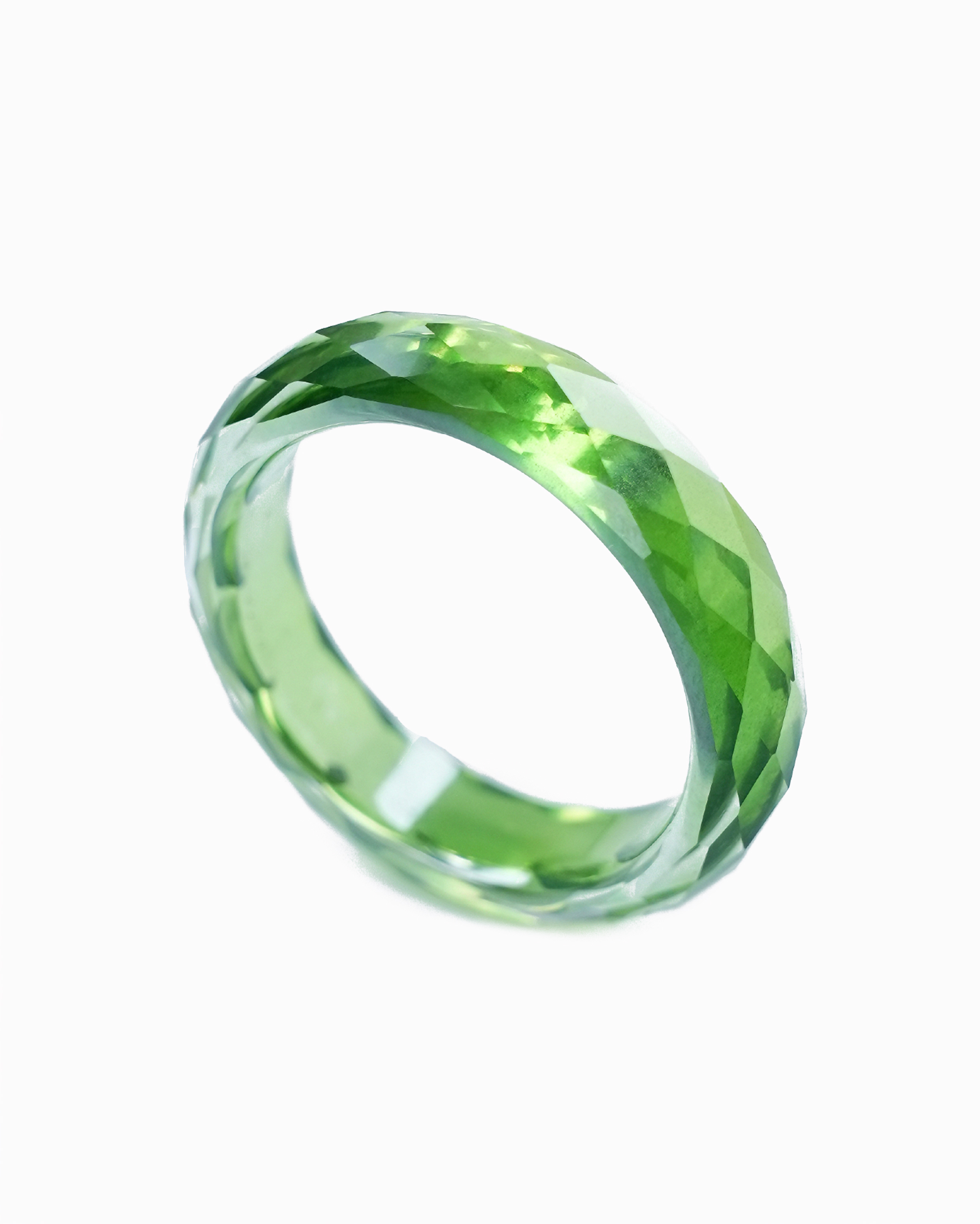 Immortal Green Sapphire - Solid faceted