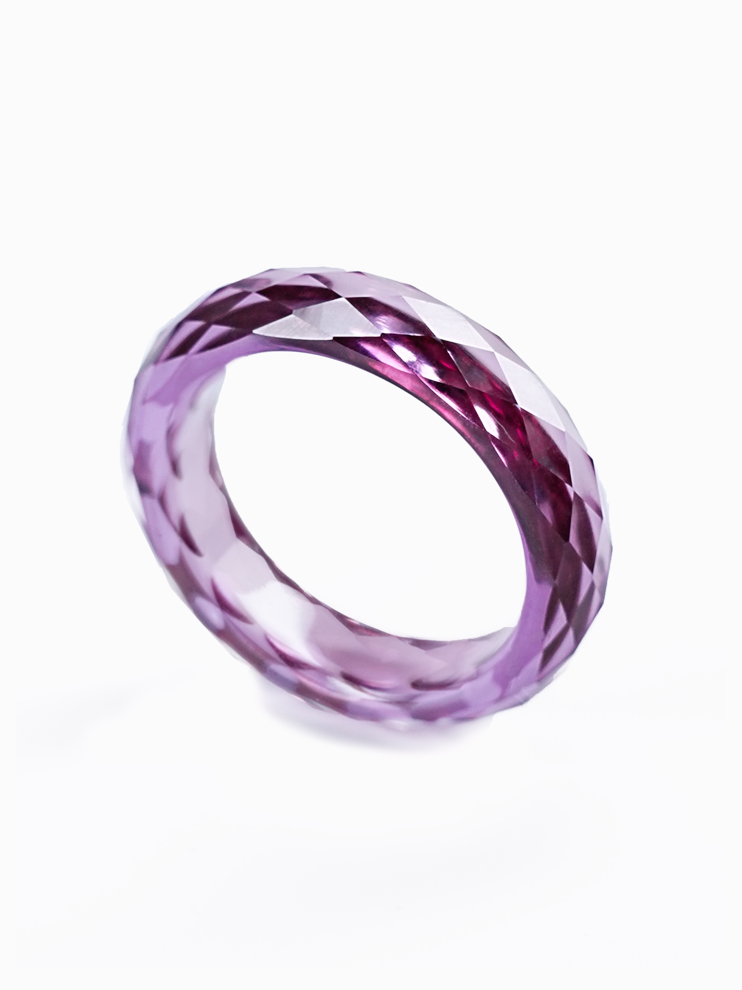 Immortal Purple Sapphire - Solid faceted