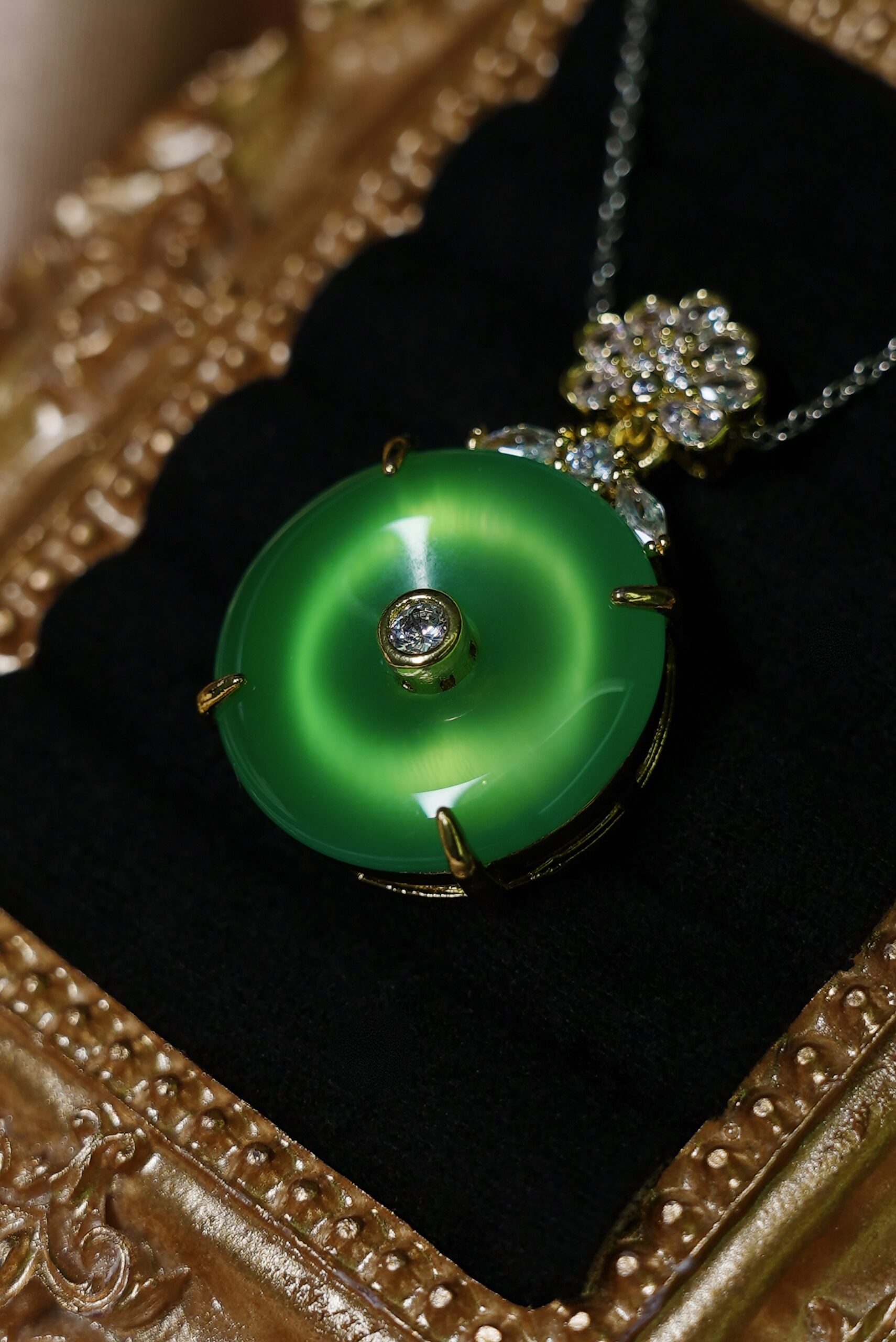 Green Amber Spirit Diamond