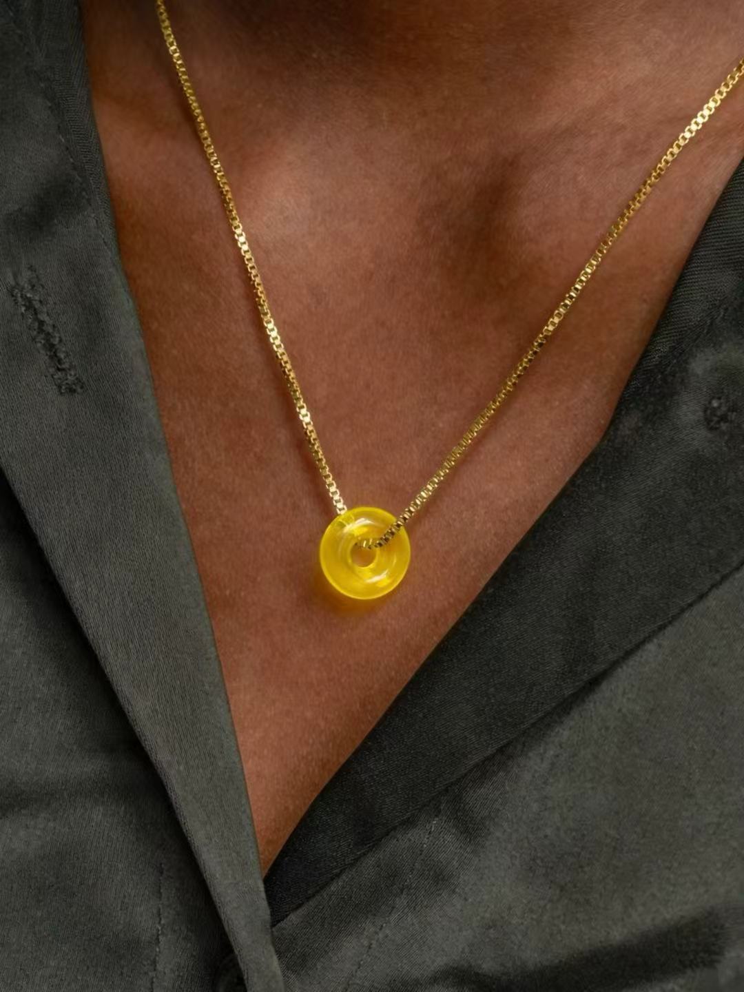 Circle of Wholeness - Yellow Sapphire