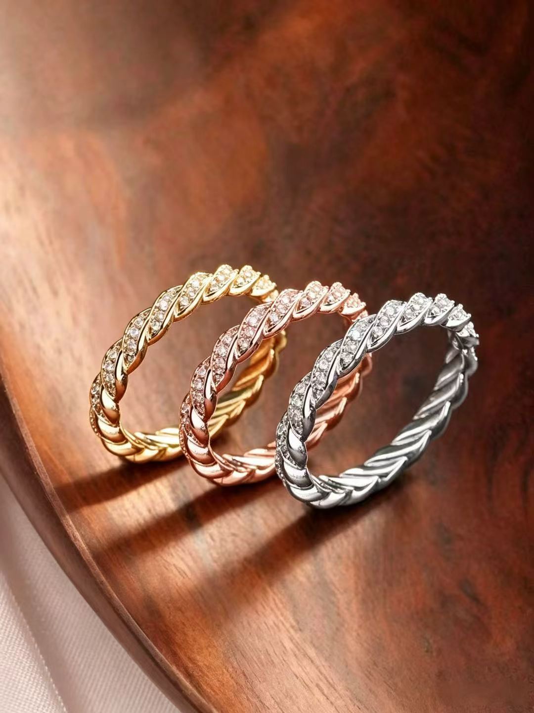 Twisted Spark Ring