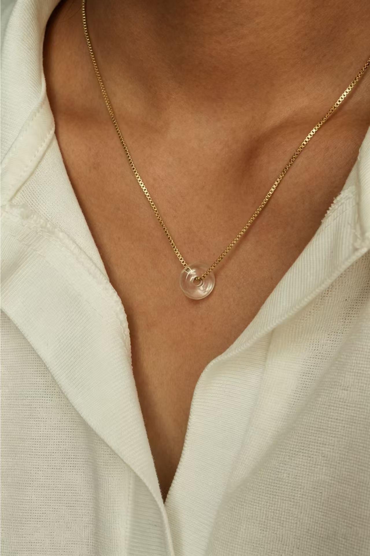Circle of Wholeness - White Sapphire