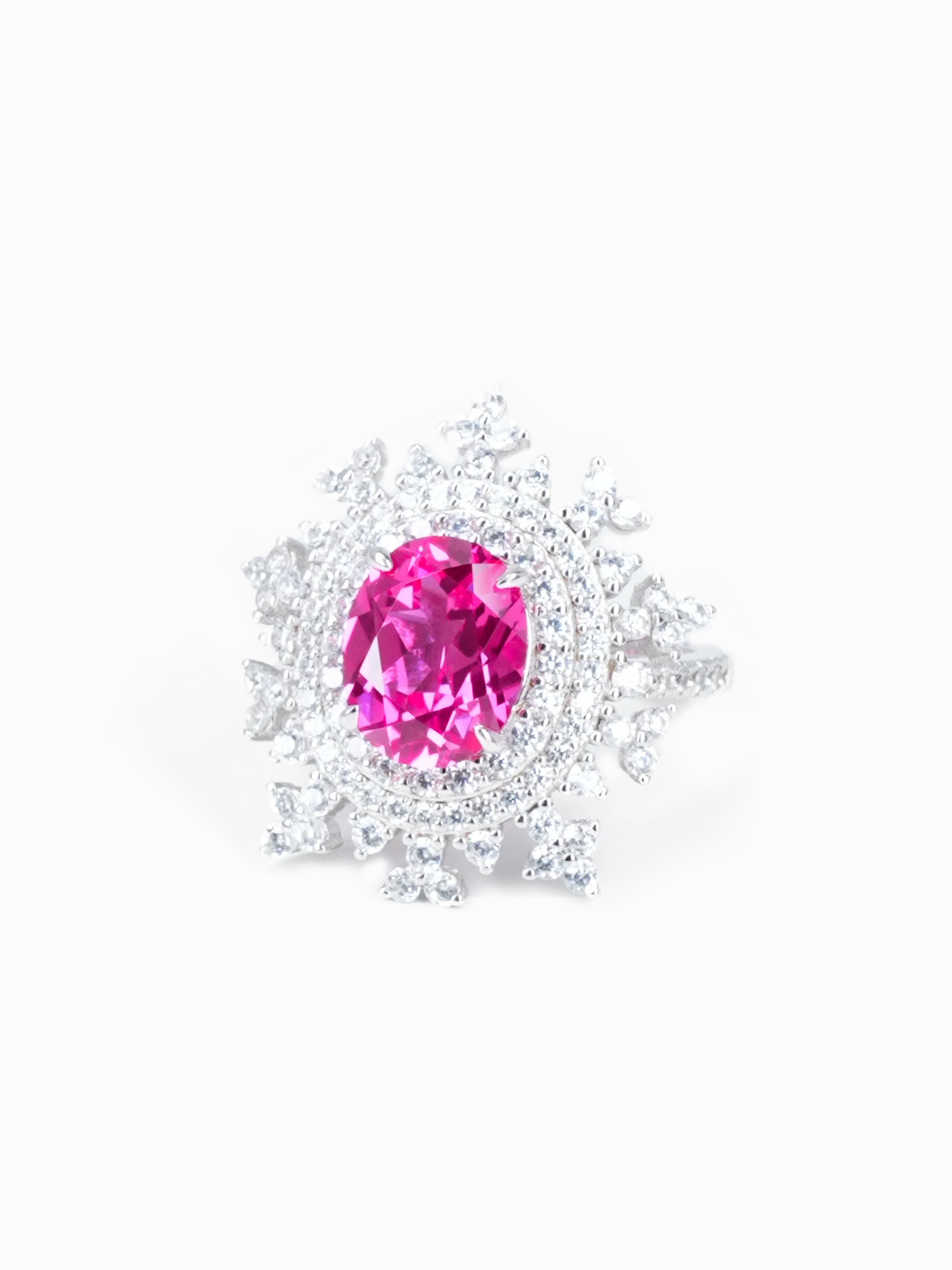 Pink Snowflake - Pink Sapphire