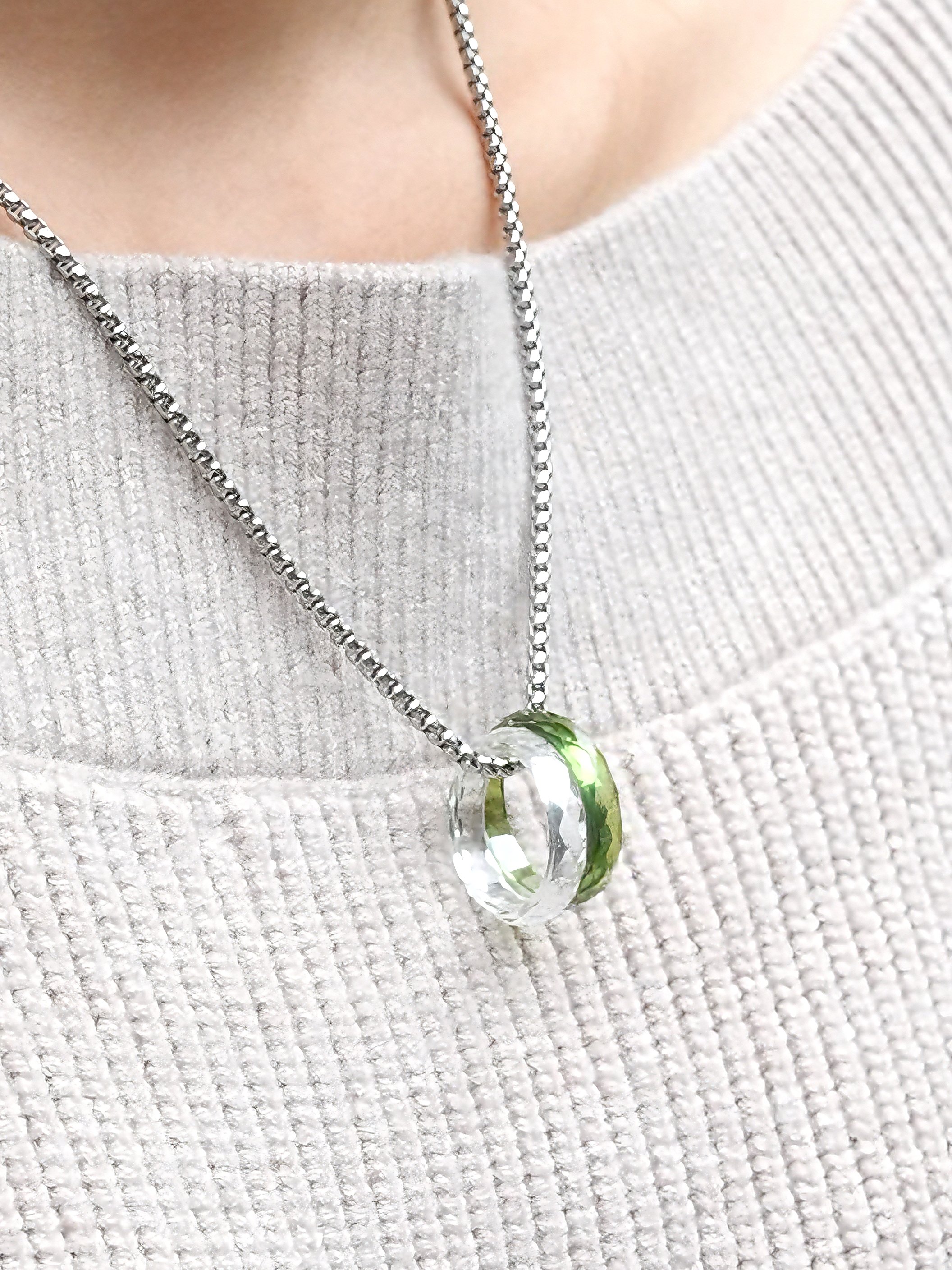 Immortal Green Sapphire - Solid faceted