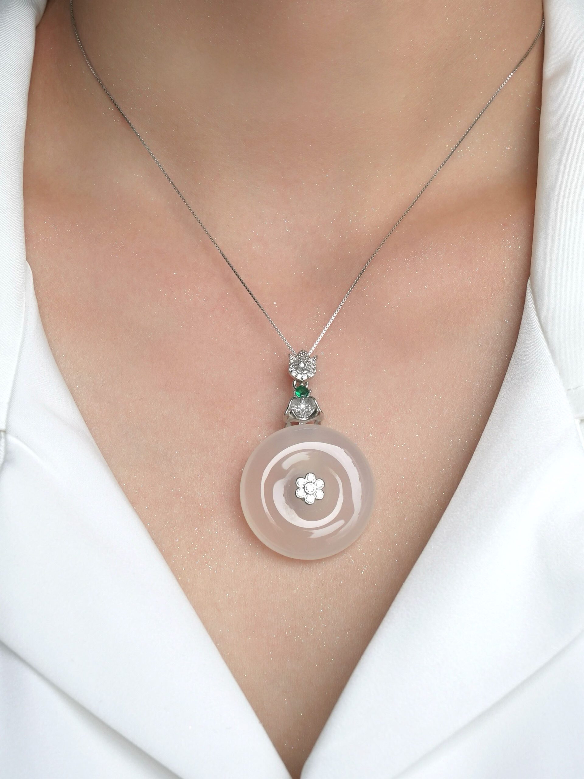 Soft Crystal Blossom