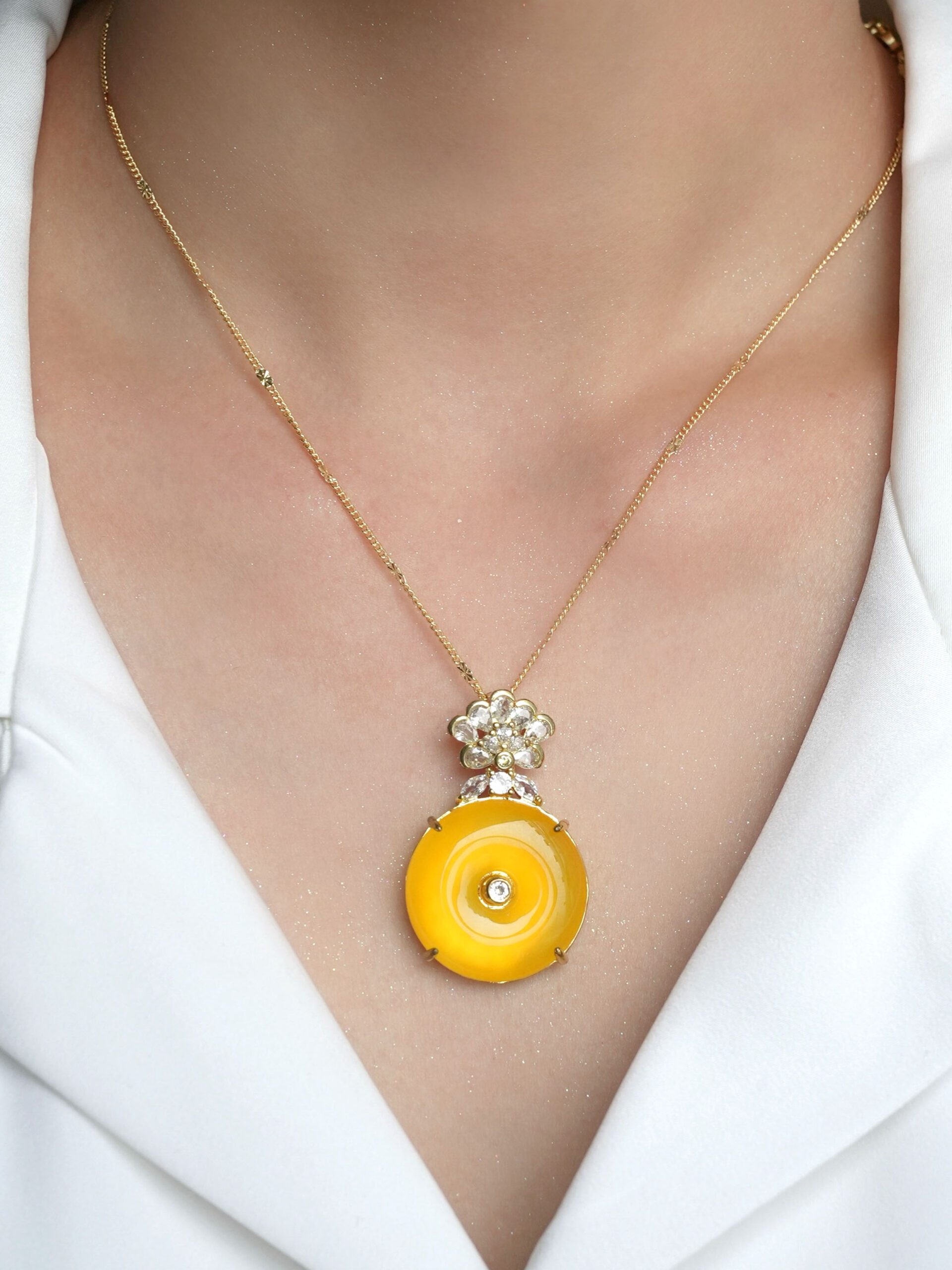 Flowing Gold Enchanted Moon