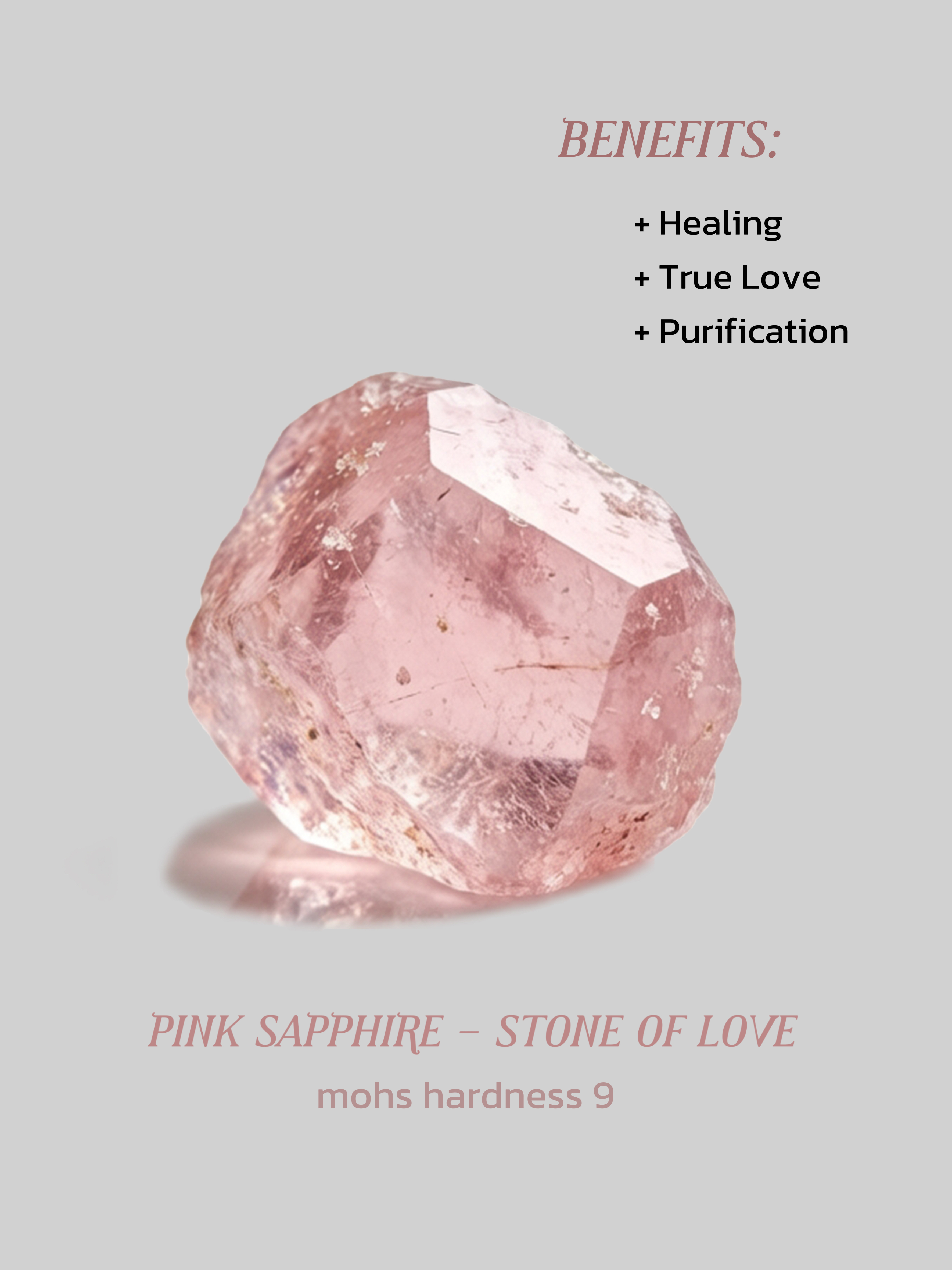 Oval Brilliant Cut Pink Sapphire Ring - Pink Snowflake