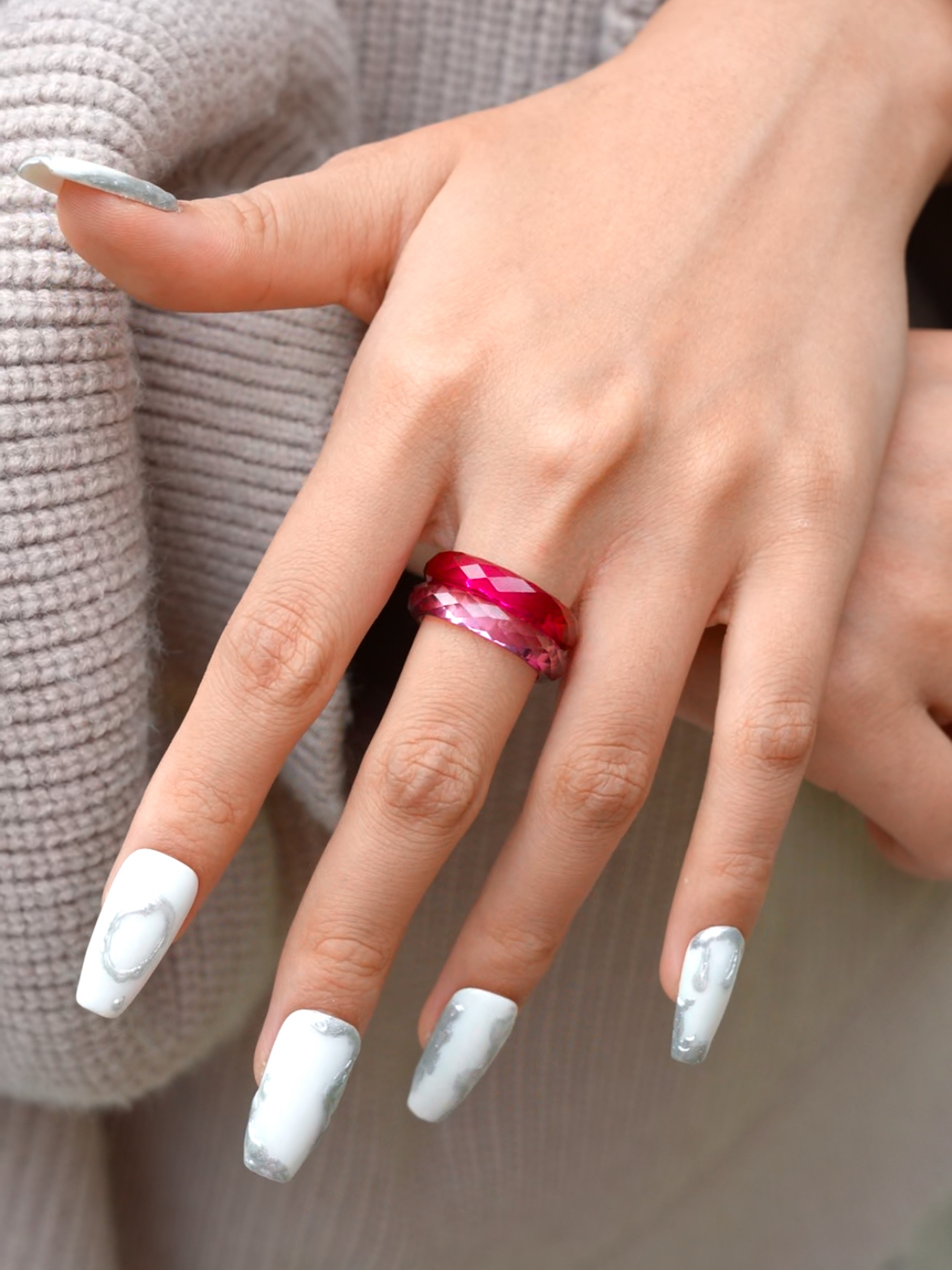 Immortal ruby - Solid faceted