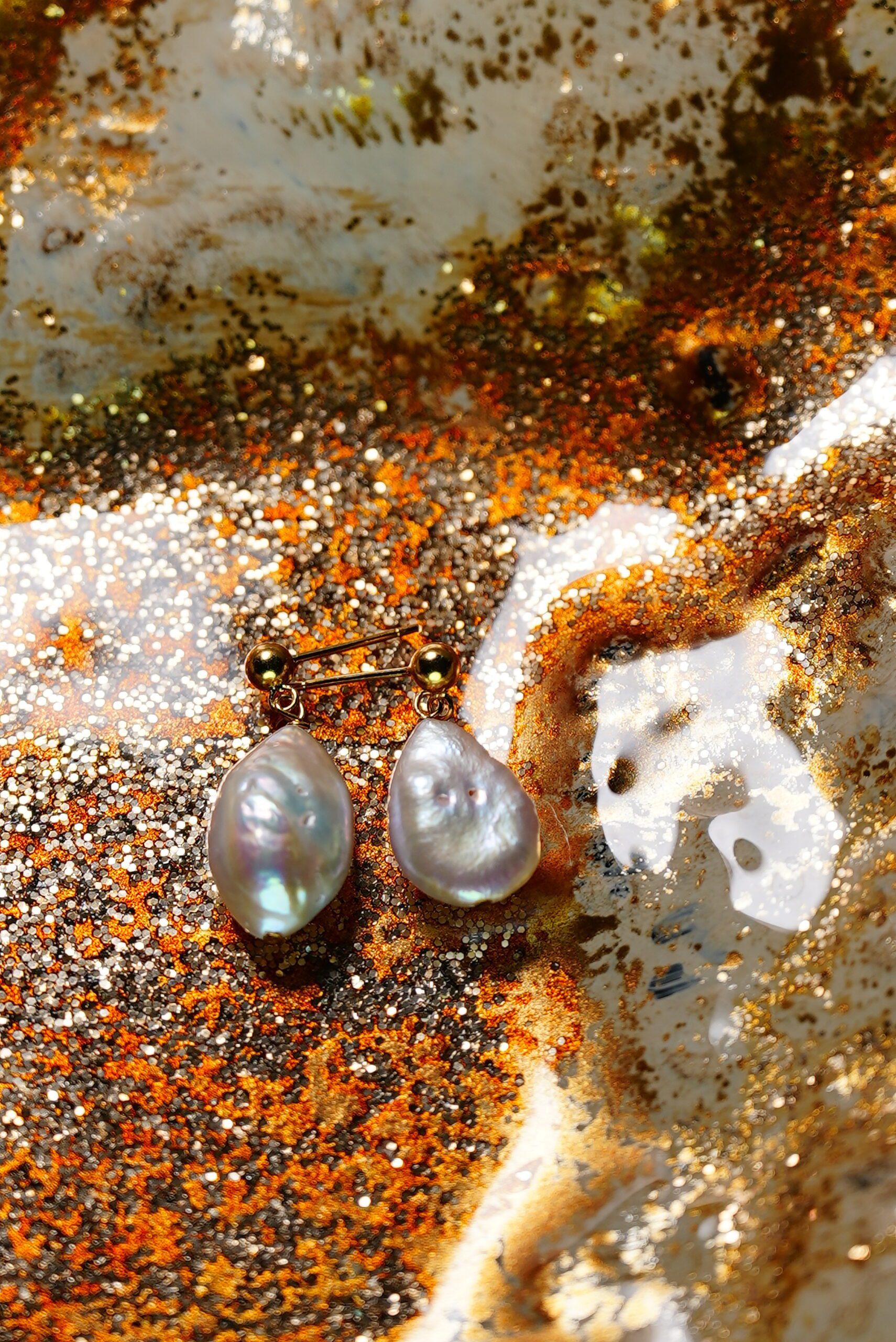 Baroque Pearl Earrings