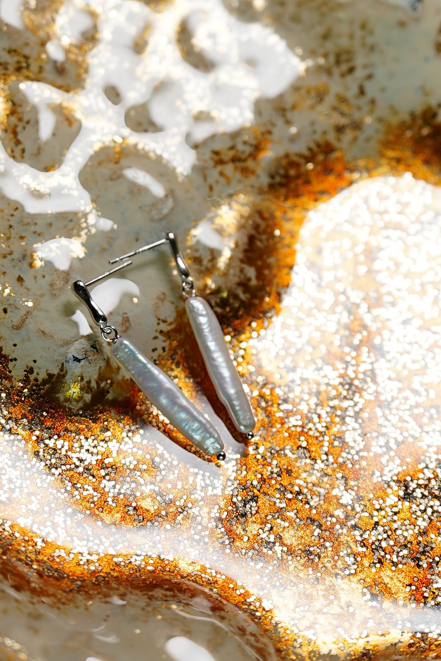 Baroque Pearl Earrings