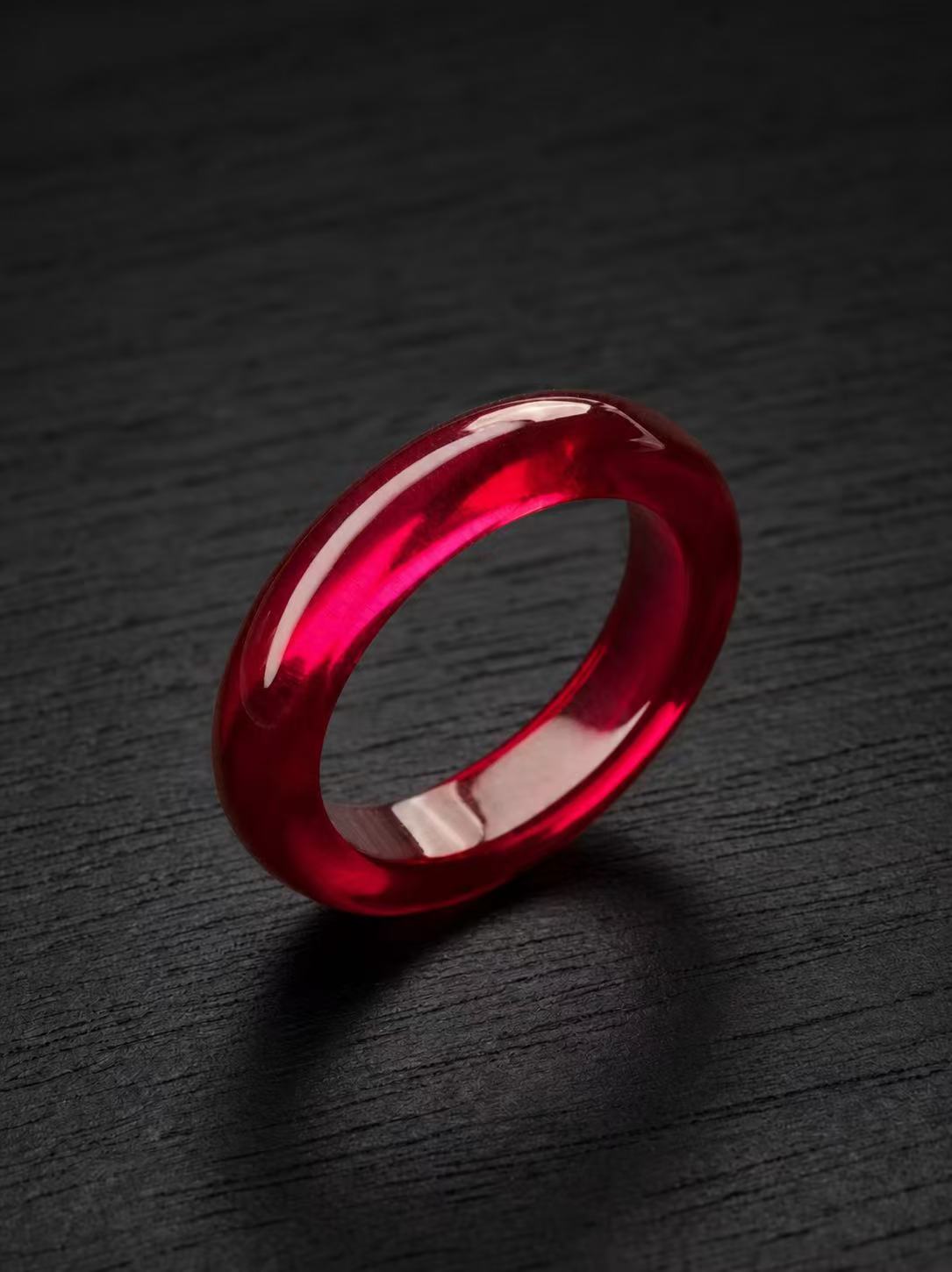 Ruby-360-Degree Cabochon Ring