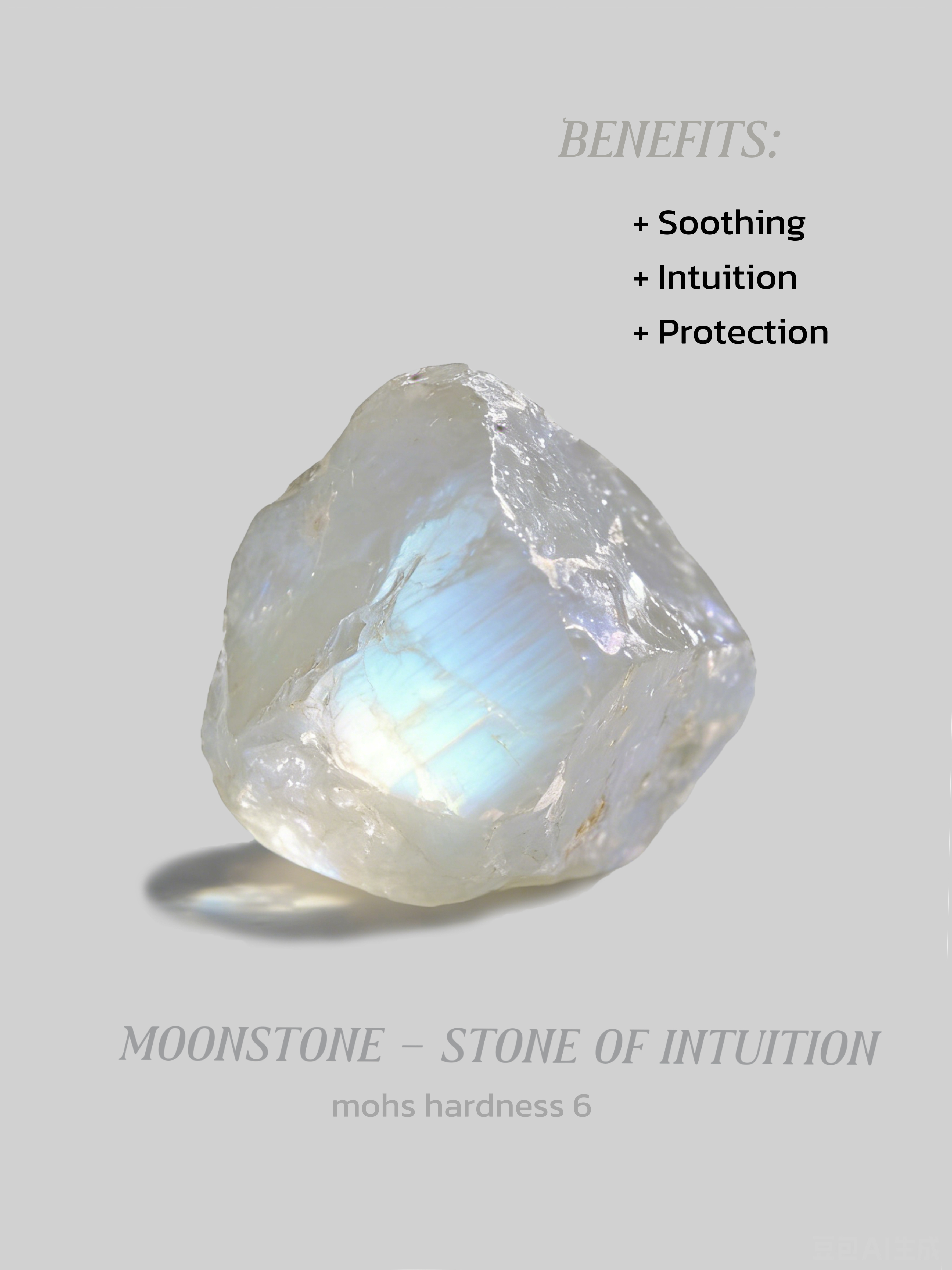 360-Degree Faceted Moonstone Ring