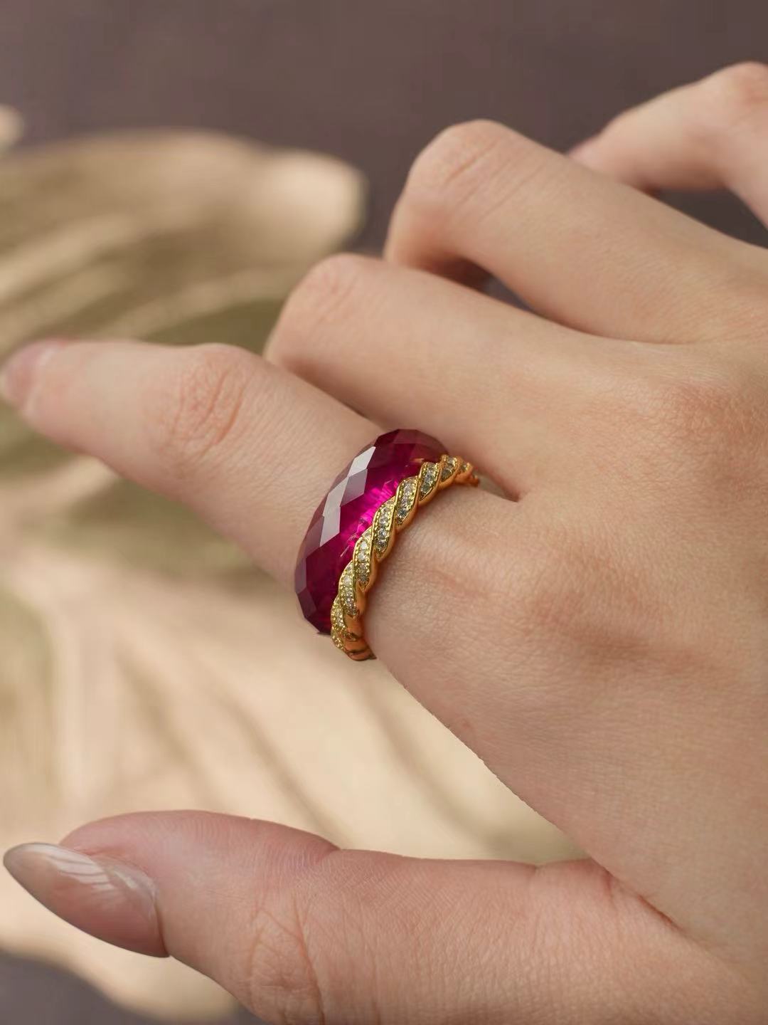 Twisted Spark Ring