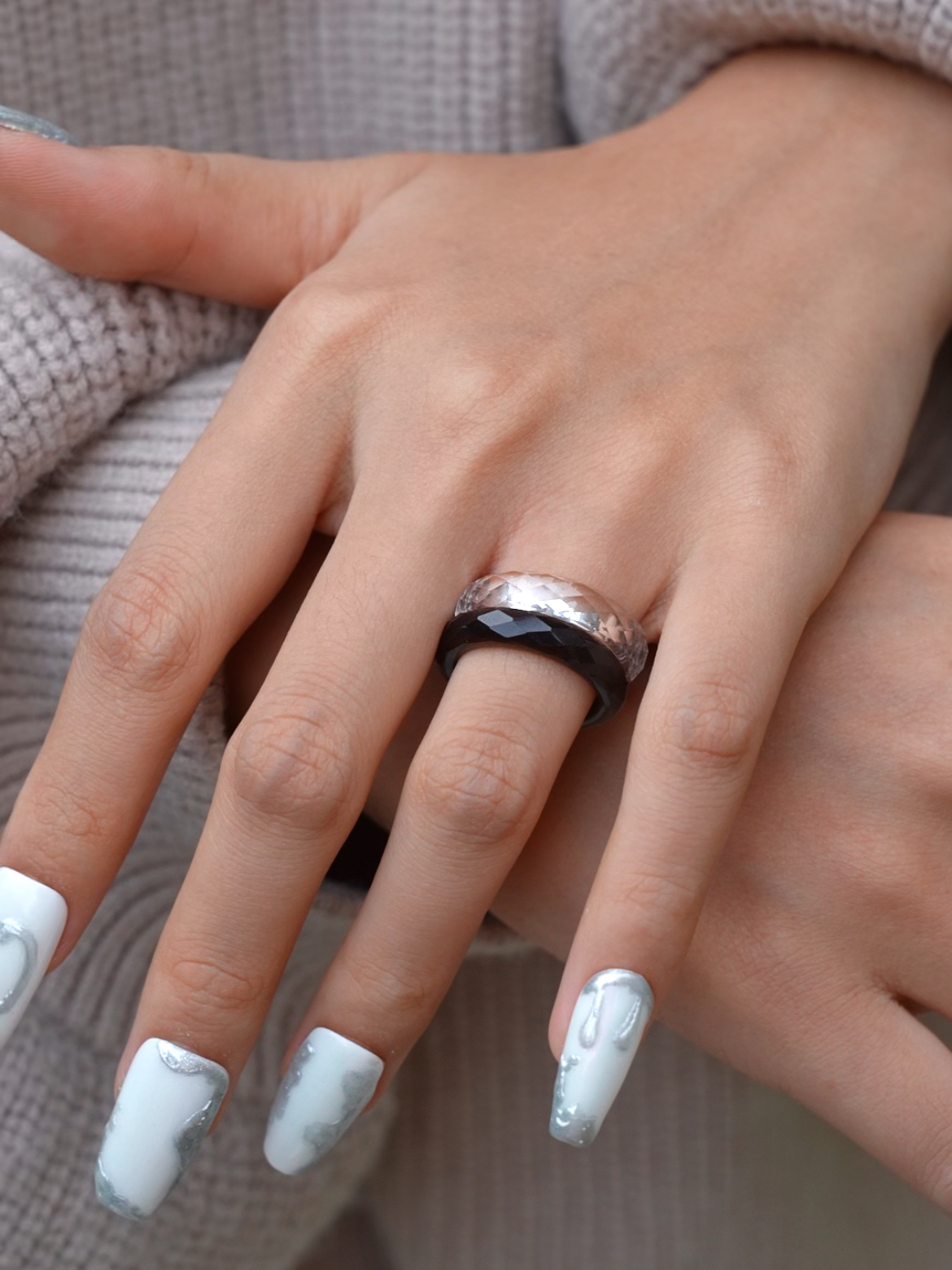 Immortal Golden Obsidian - Solid faceted