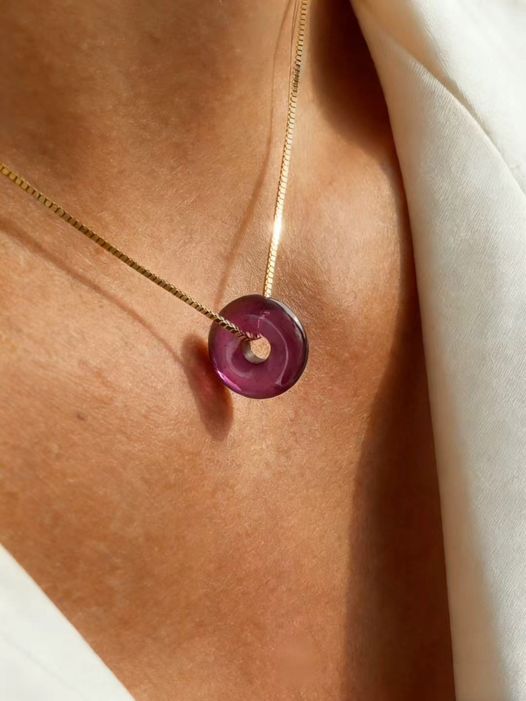 Circle of Wholeness - Purple Sapphire