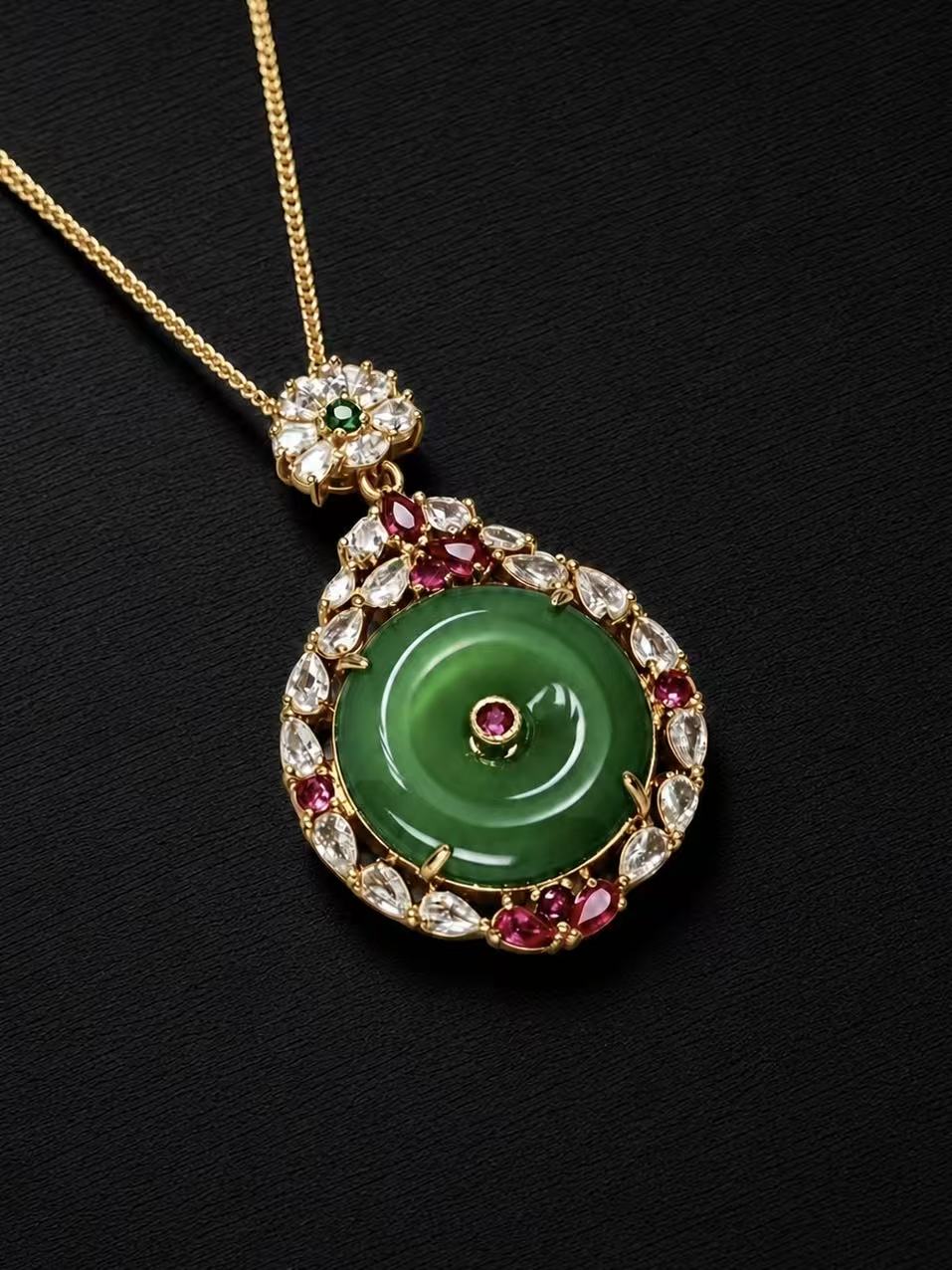 Agate Necklace-Mystic Ivy 