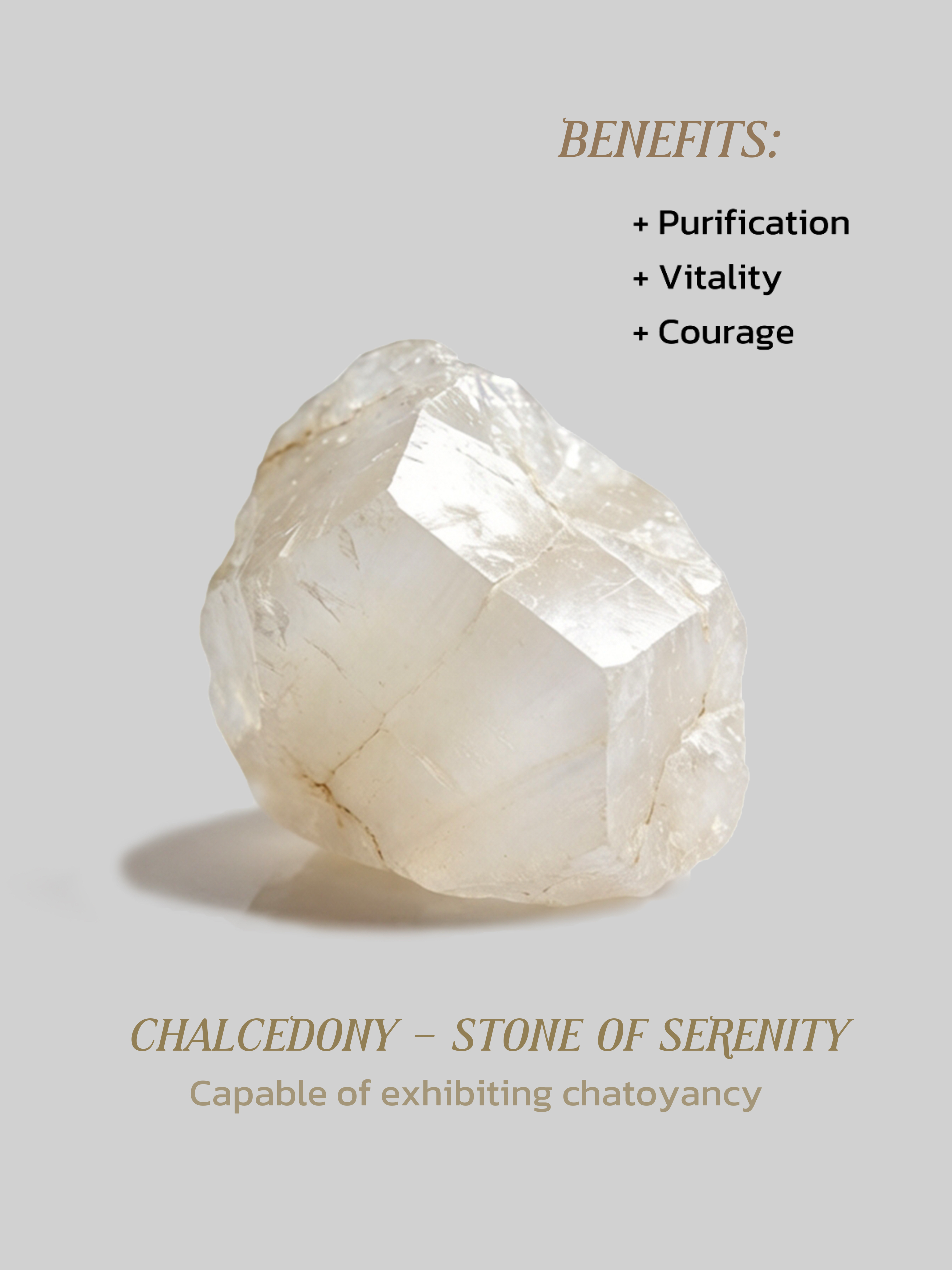 Chalcedony Ring - Reflection of Green Sprigs