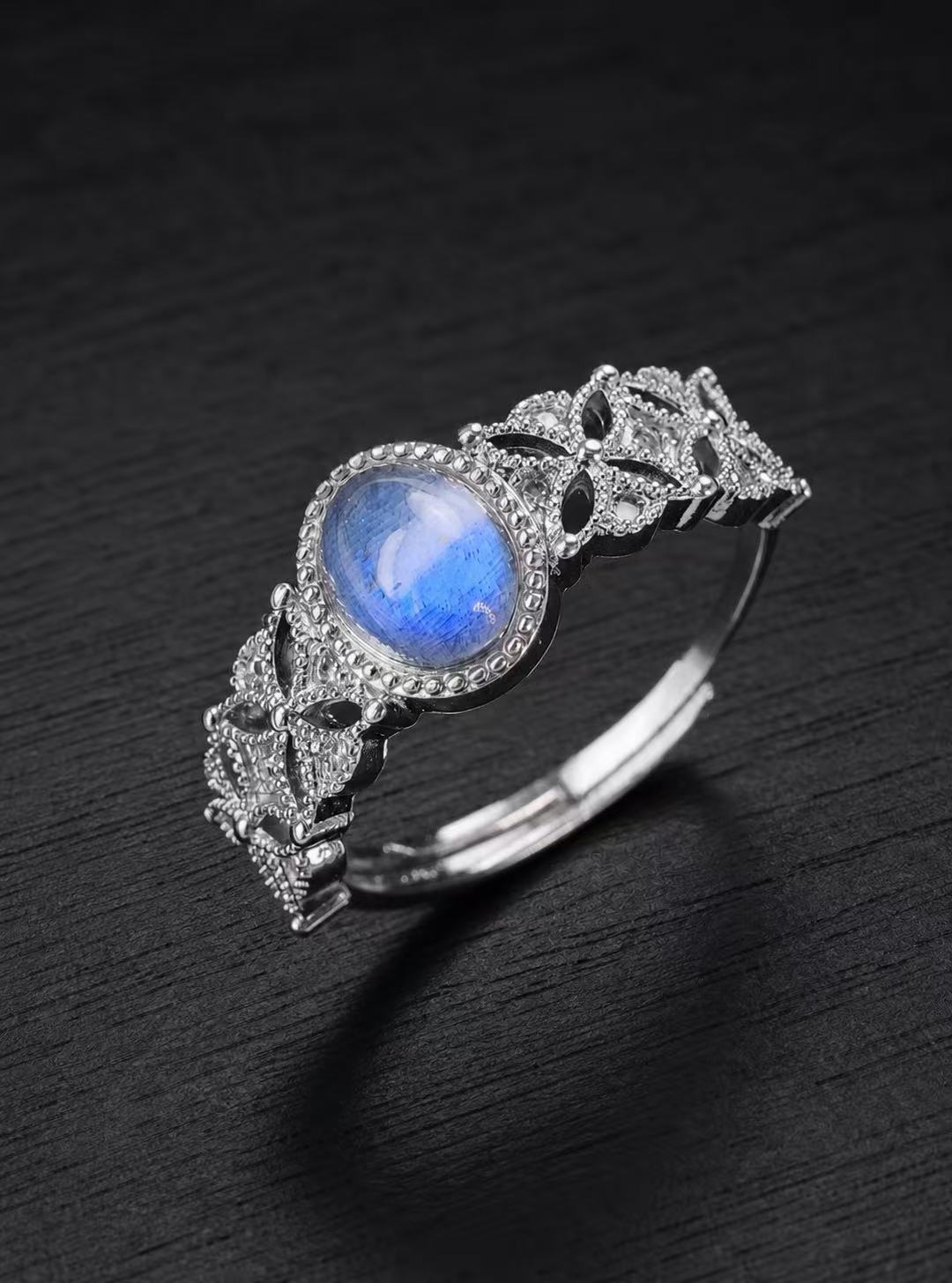 Blue Morpho Butterfly-Ring-Morpho Radiance