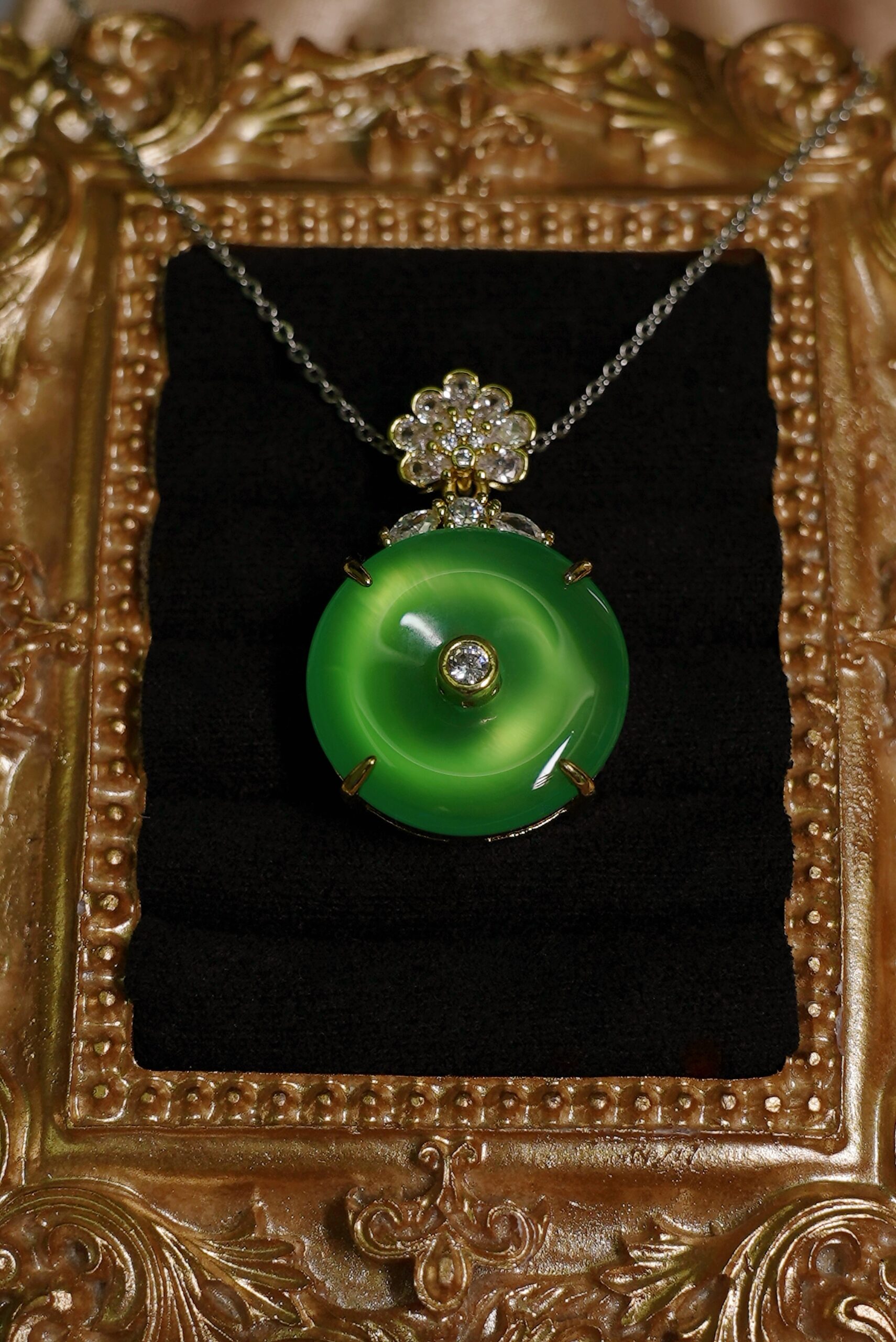 Green Amber Spirit Diamond