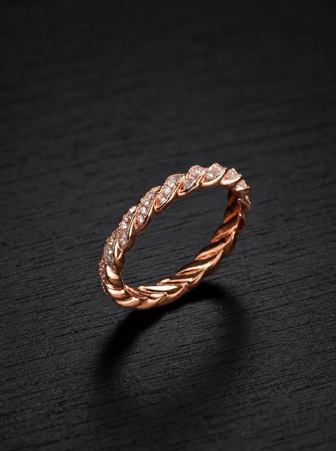 Twisted Spark Ring