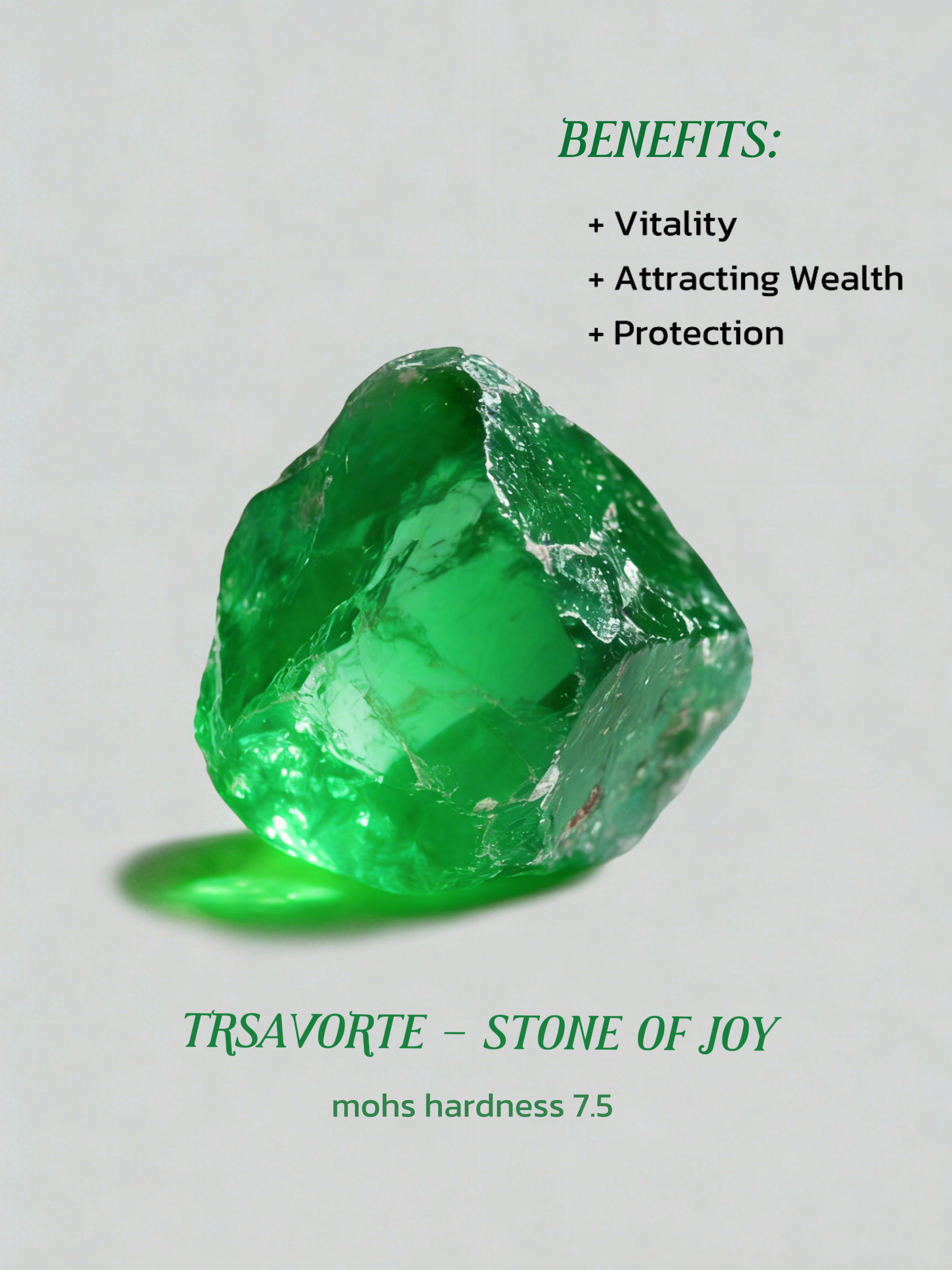360-Degree Faceted Tsavorite Ring