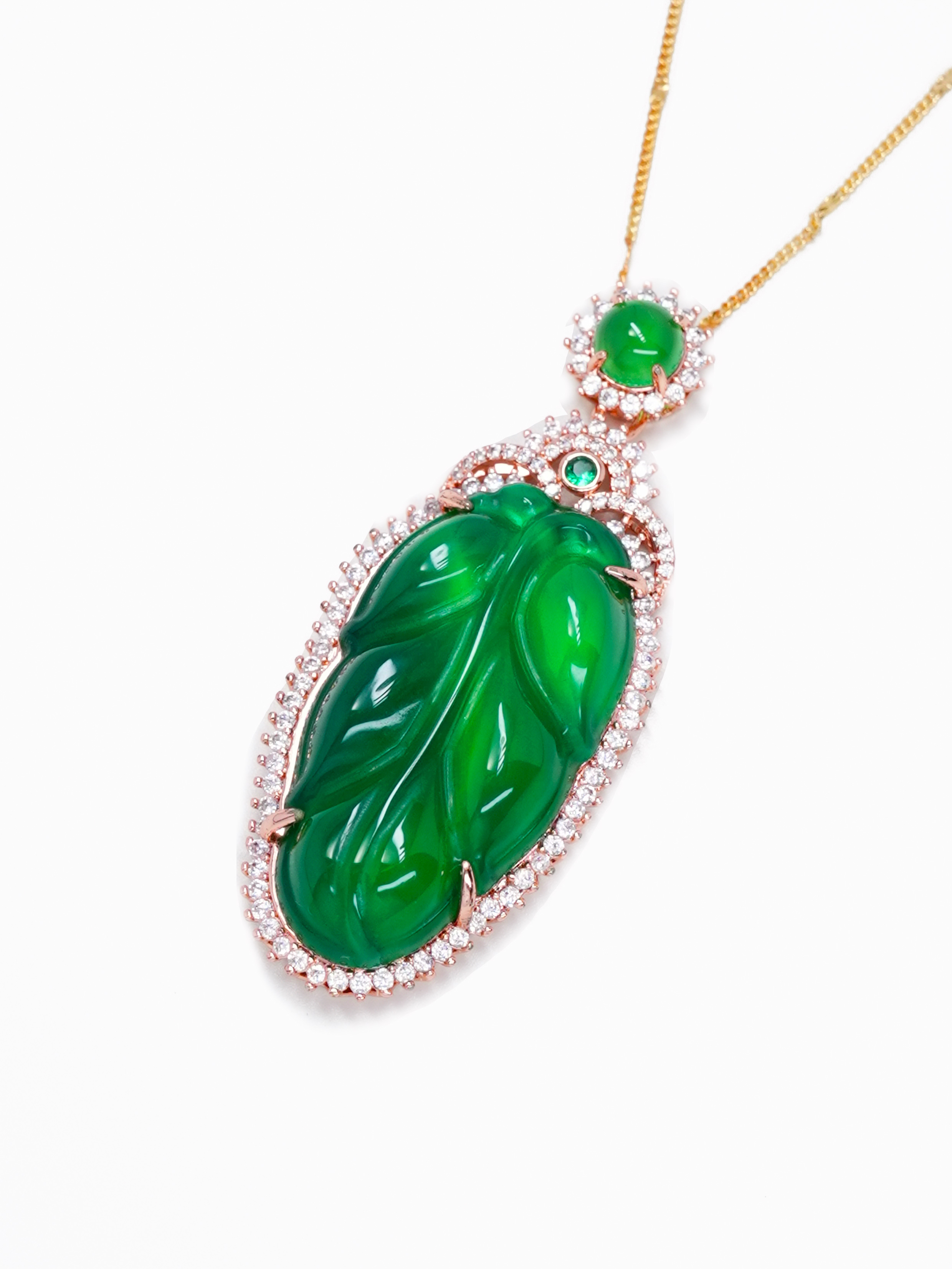 Jade Leaf - Chalcedony