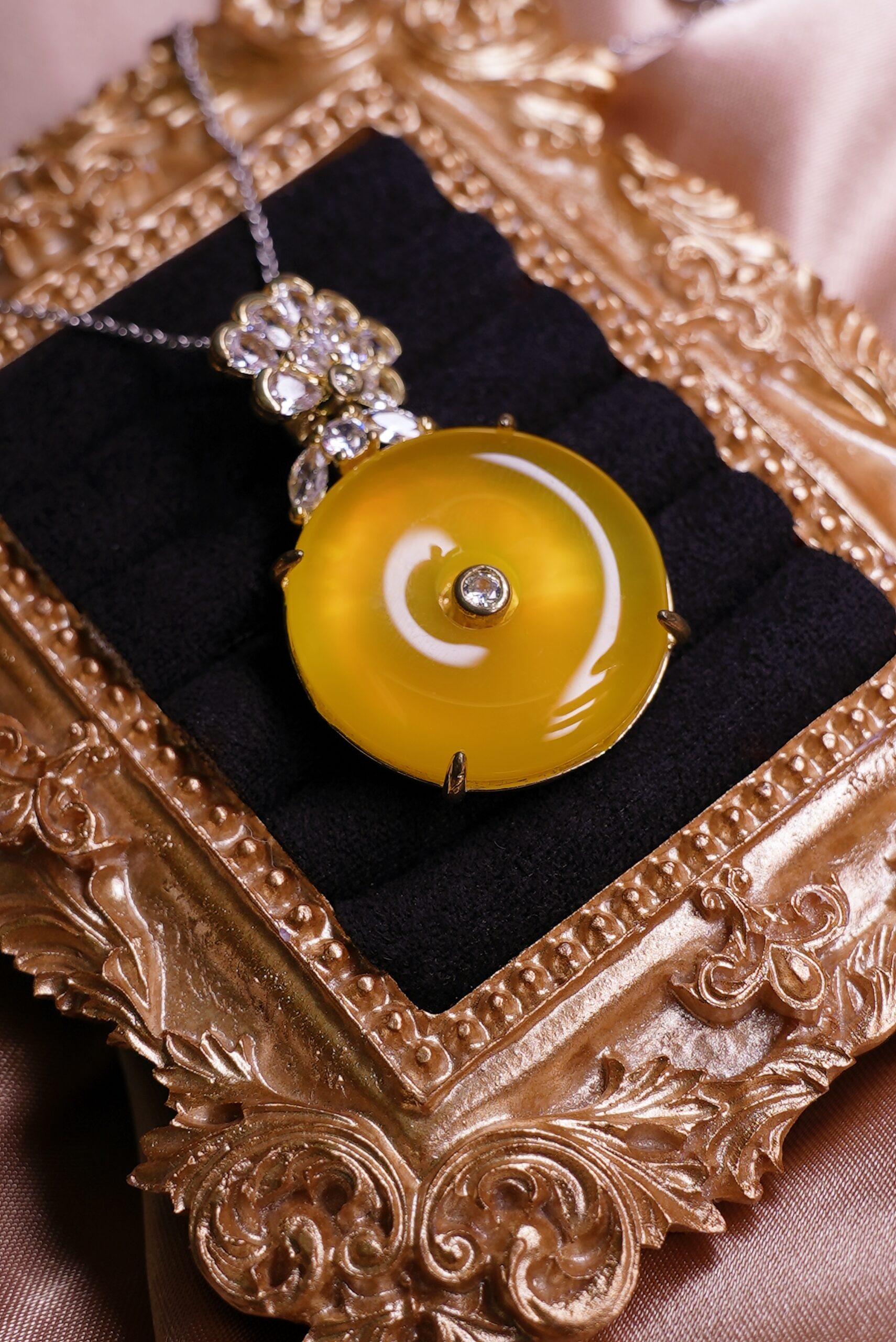 Flowing Gold Enchanted Moon