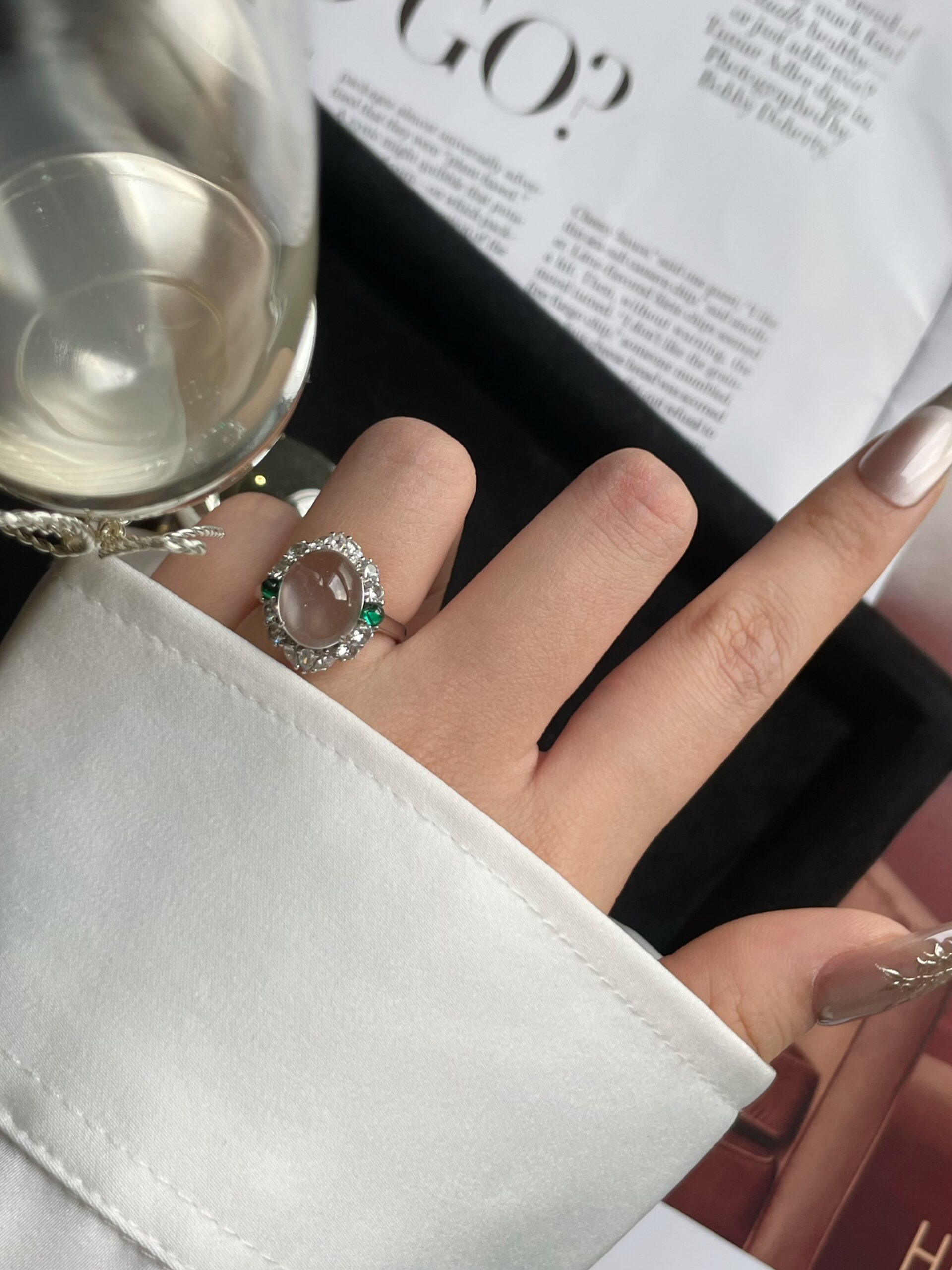 Snowflakes Dancing on Fingertips