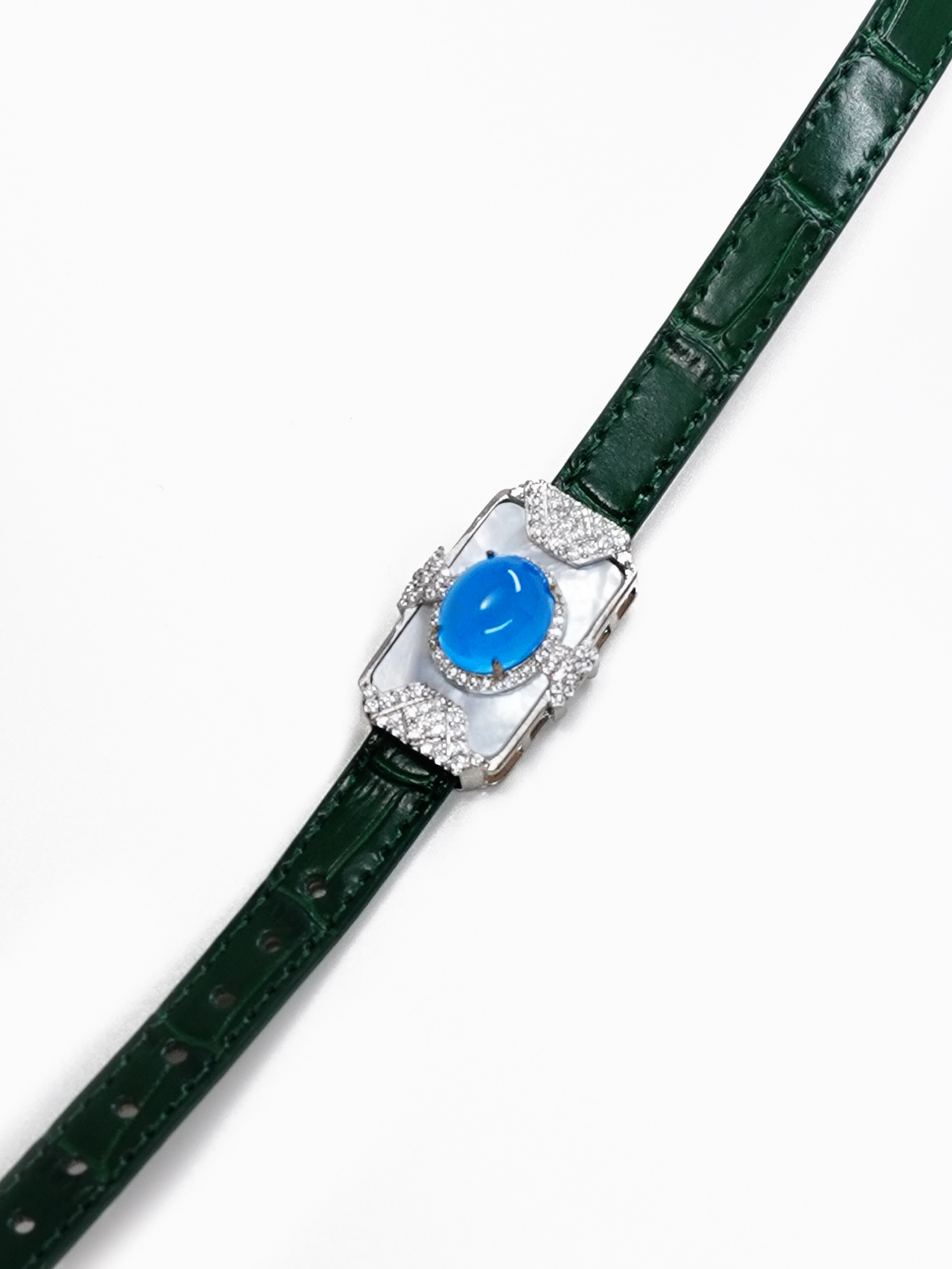 AquaSparkle Timepiece - Chalcedony