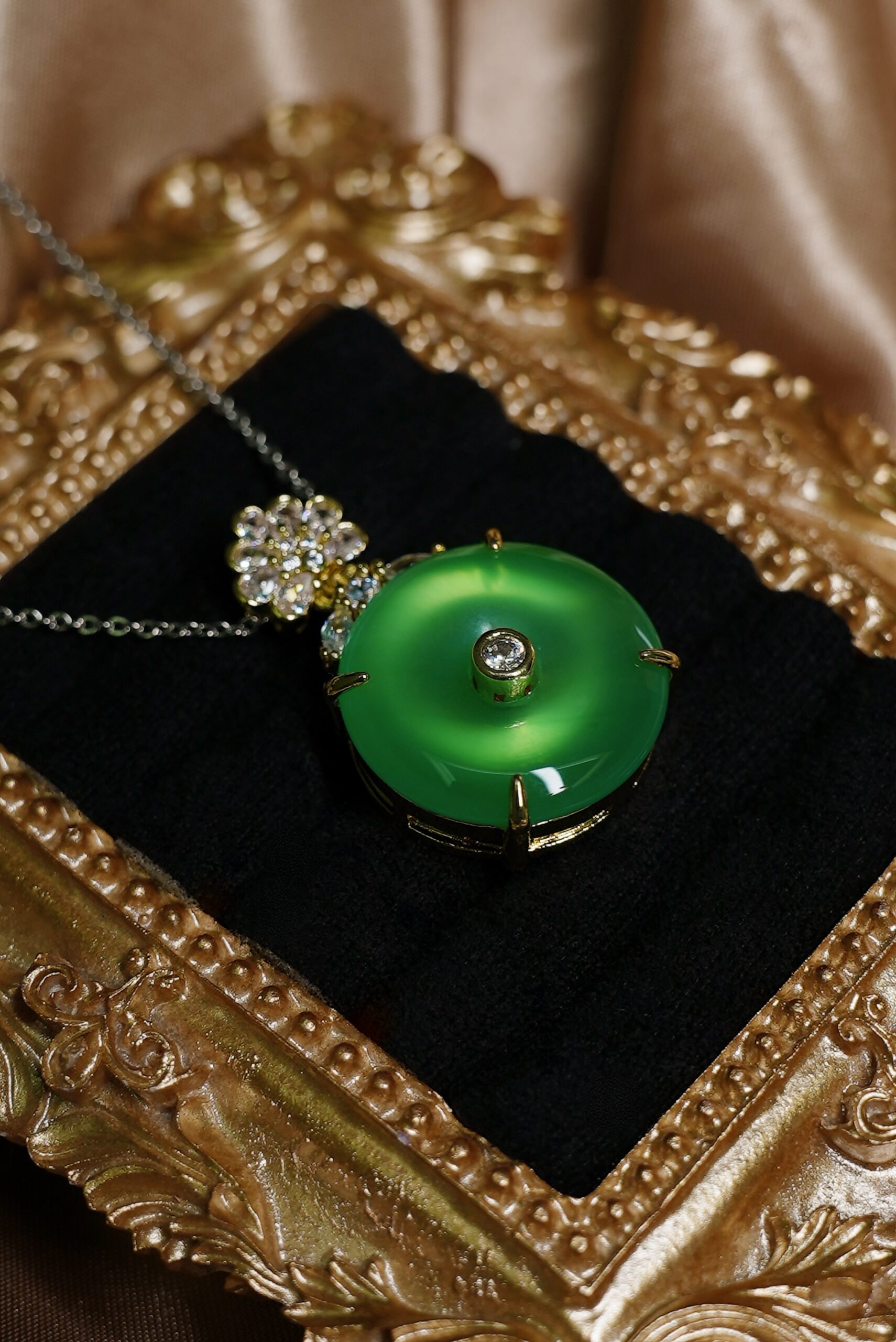 Green Amber Spirit Diamond