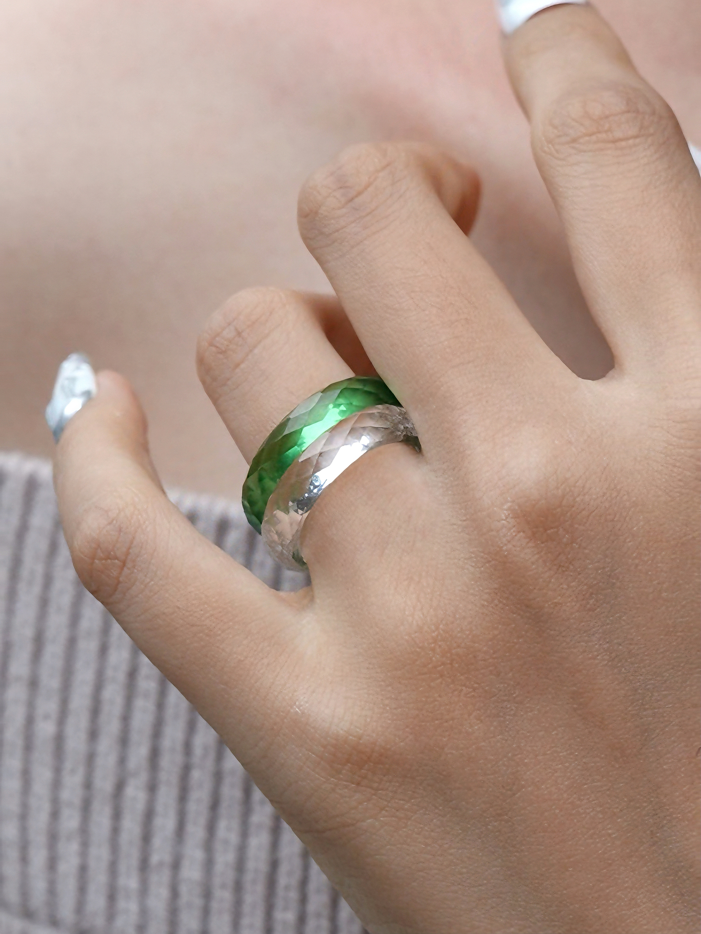 Immortal White Sapphire - Solid faceted