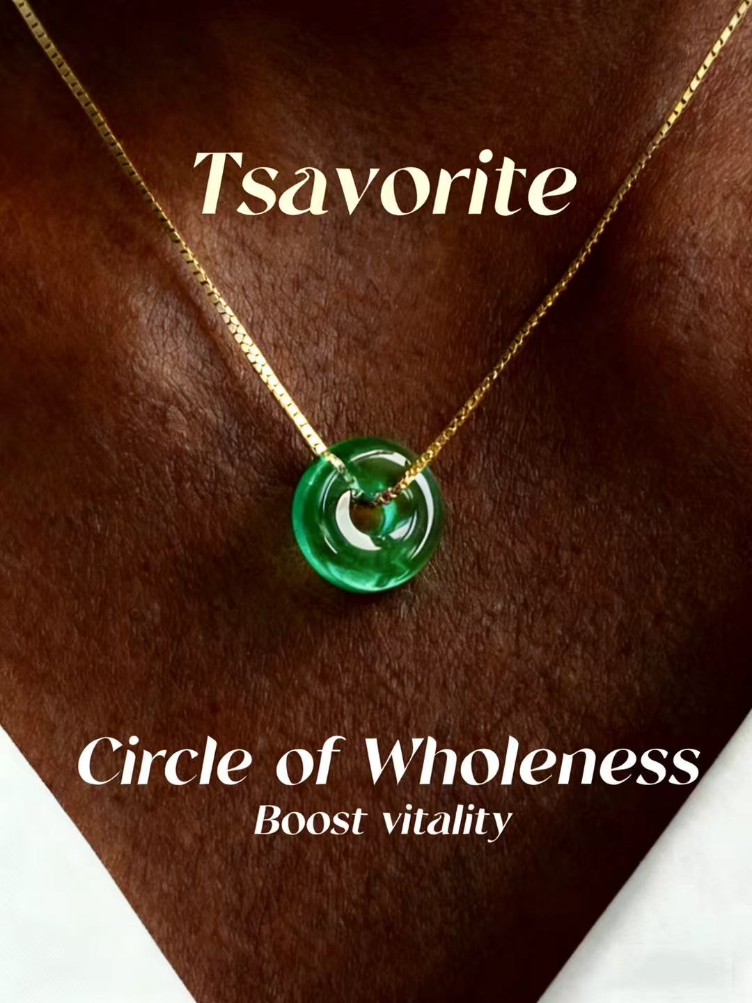 Circle of Wholeness - Tsavorite