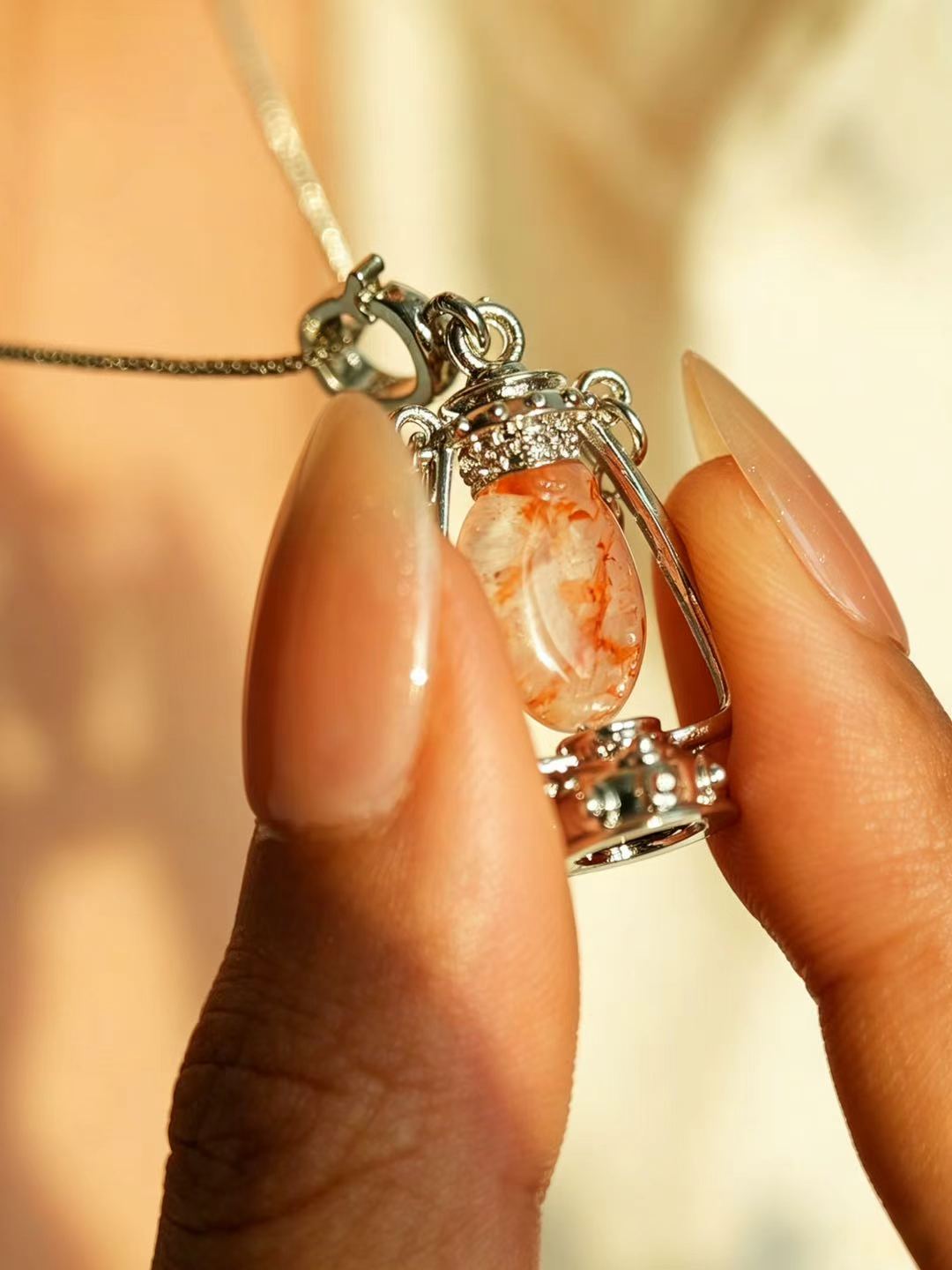 Enchanted Lantern - Rose Quartz