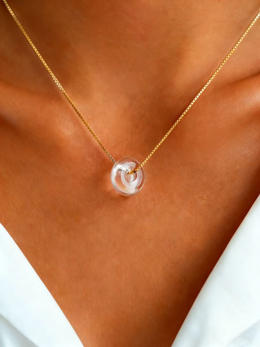 Circle of Wholeness - White Sapphire