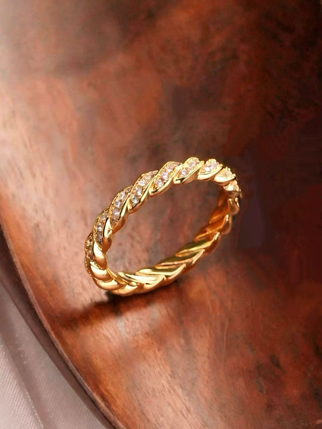 Twisted Spark Ring
