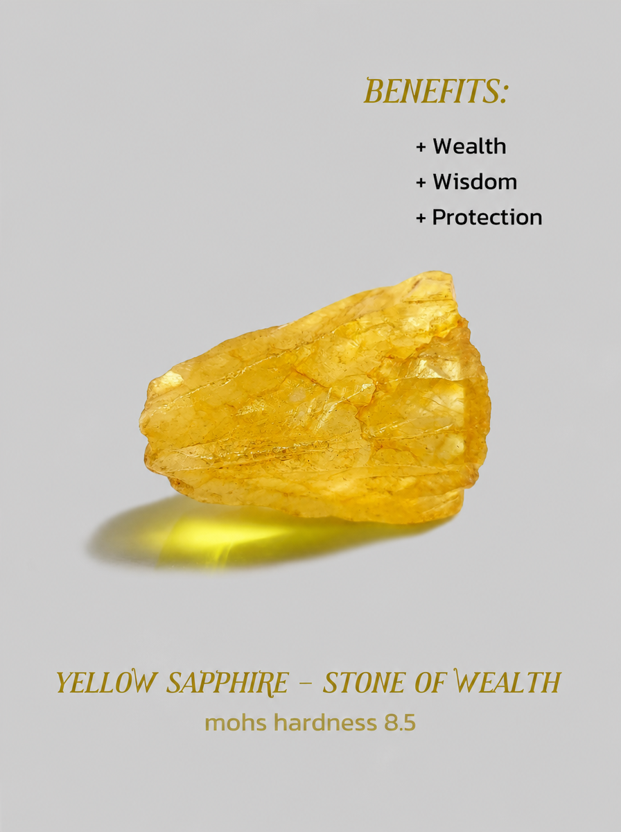Yellow Sapphire-Circle of Wholeness