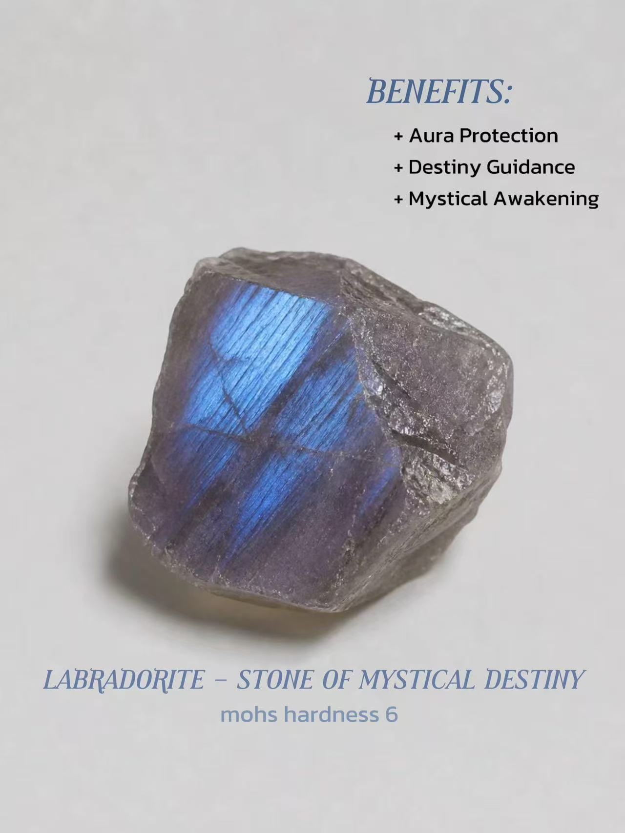 Enchanted Lantern - Blue Grey Moonstone